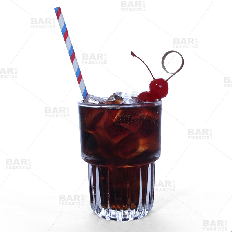 BarConic® Eco-Friendly Biodegradable Paper Straws - 100 Pack, Perfect for Parties, Restaurants & Home Use - Made in USA