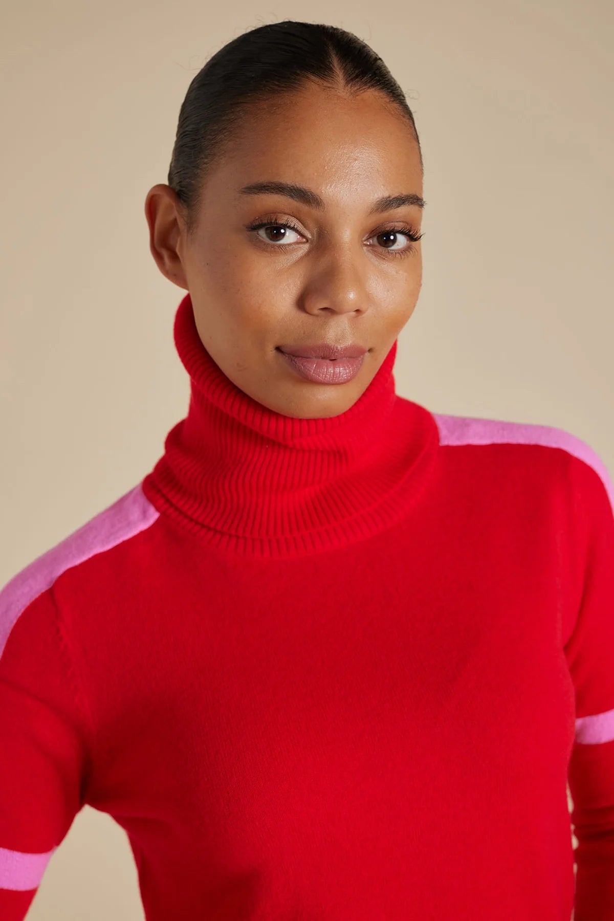 Emerson Sweater in Fire Engine Red - Stylish & Comfortable Knitwear for Men & Women | Perfect for Casual Outfits, Office Wear & Winter Layering