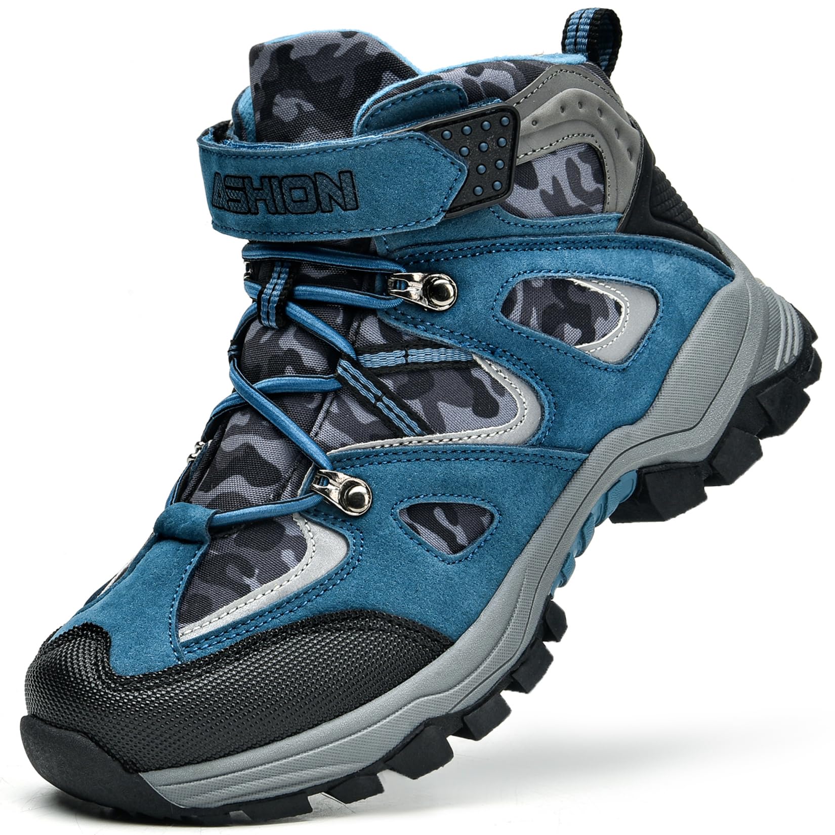 Littleplum Boys' Snow Boots - Waterproof Winter Boots for Kids, Anti-Slip Hiking Shoes for Outdoor Activities (Toddler/Big Kid) - Perfect for Snow Play, Winter Hiking & Outdoor Adventures