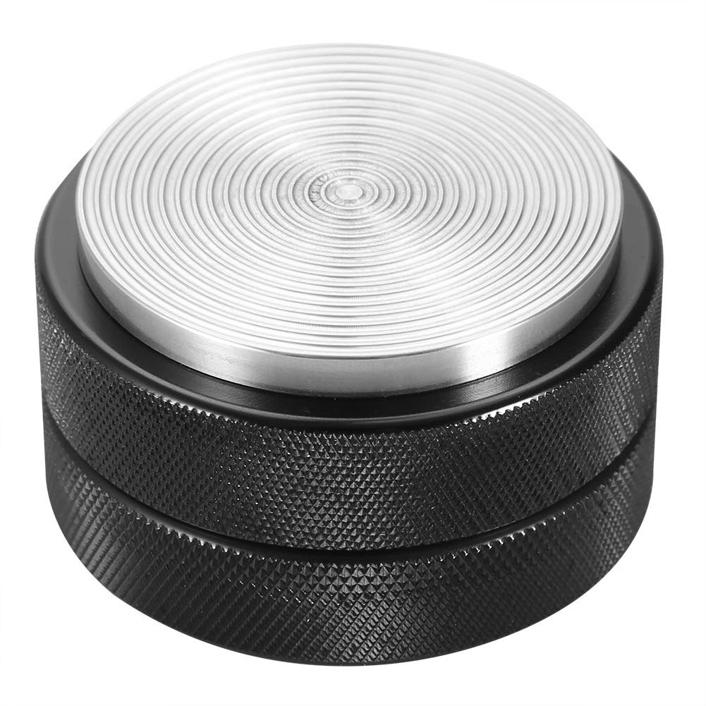 Premium 51mm Stainless Steel Coffee Tamper - Heavy Duty Espresso Tamping Tool with Threaded Base for Barista & Home Brewing | Perfect for Espresso Machines & Coffee Pressing