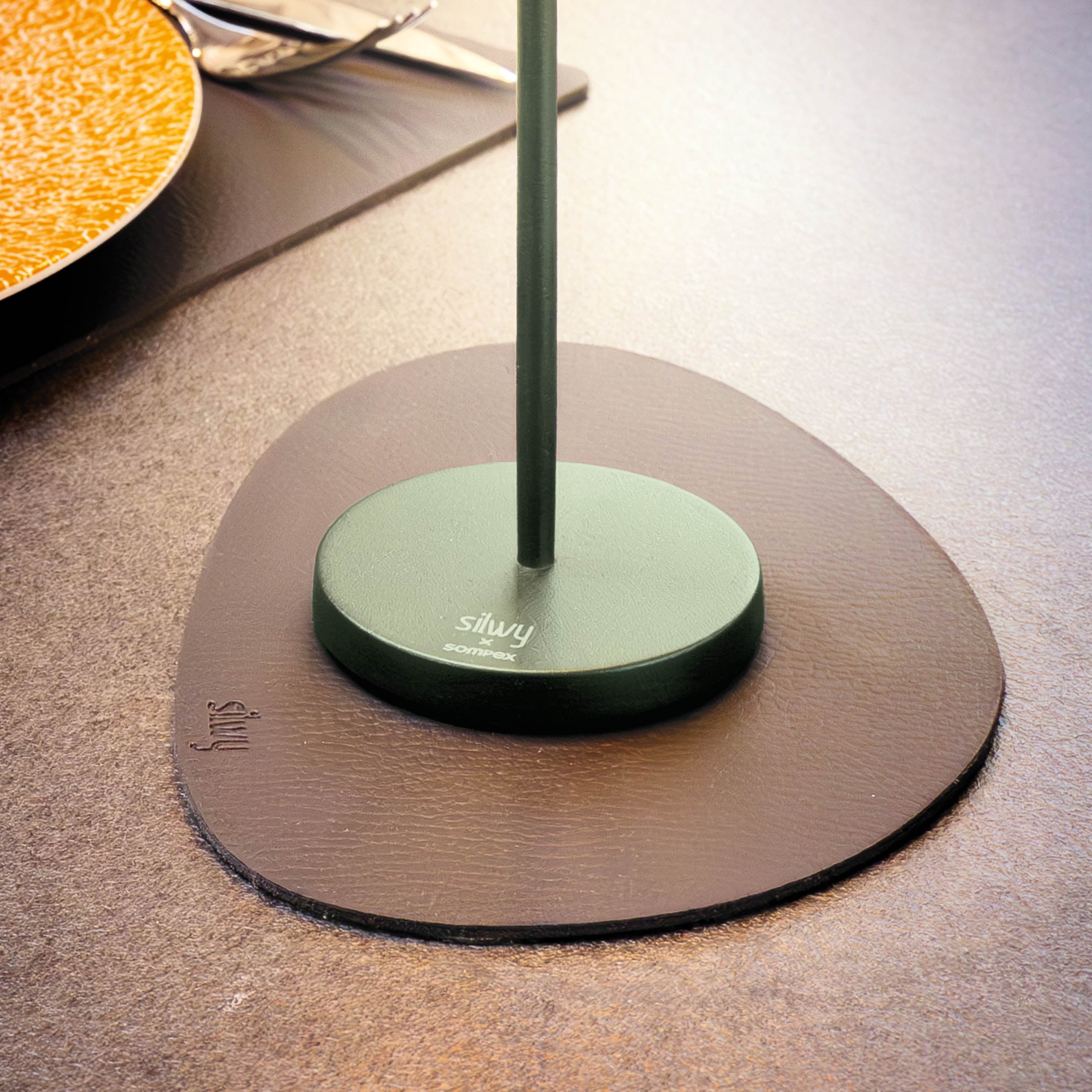Portofino Olive Magnetic Light with Placemat & Pad - Perfect for Kitchen, Dining Table, and Home Decor