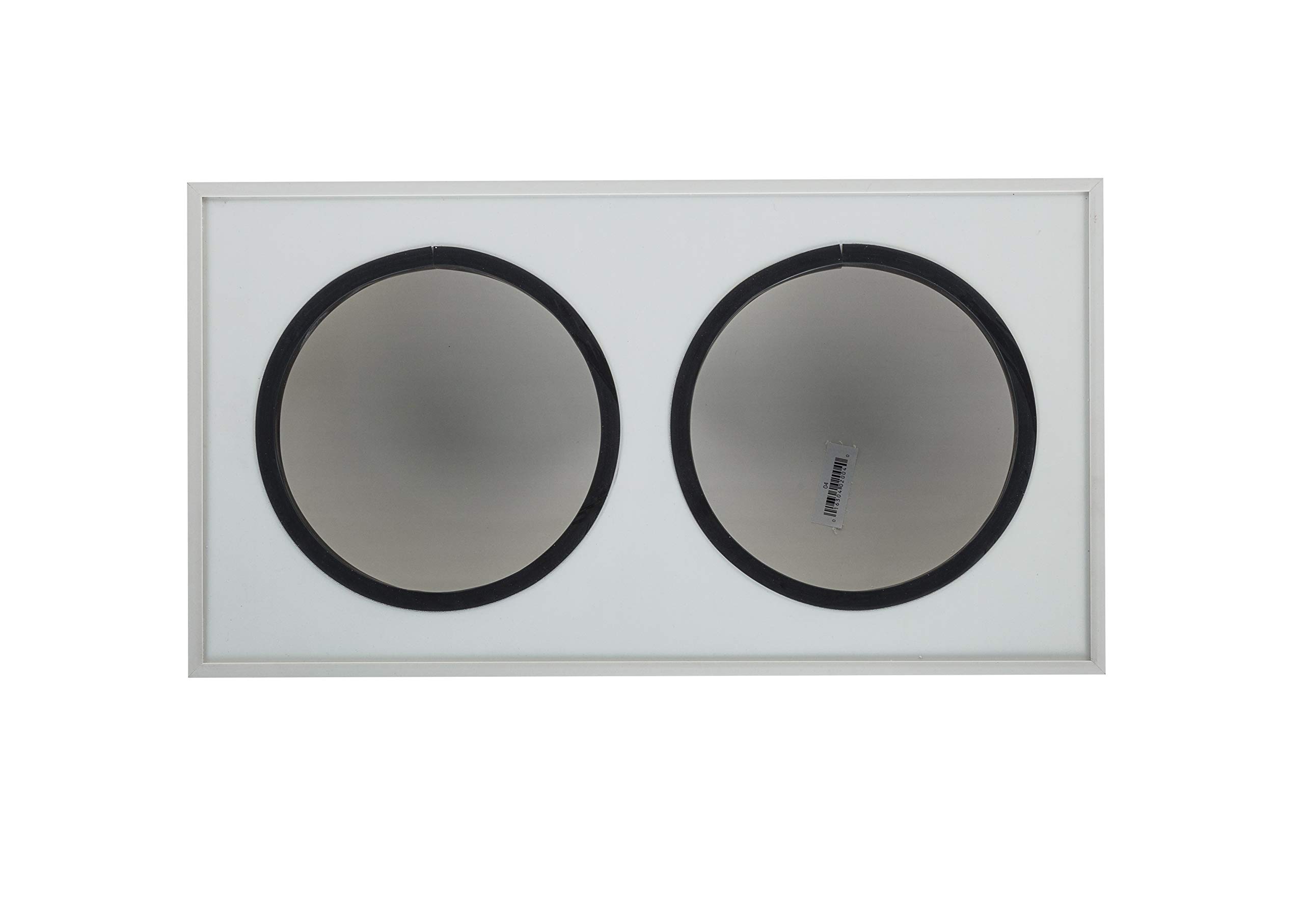 ECOFLEX Piedmont 2-Bowl Dog Diner with Storage Drawer - Antique White | Elevated Raised Dog Bowls for Large Dogs | Perfect for Dining Room or Kitchen Feeding Station