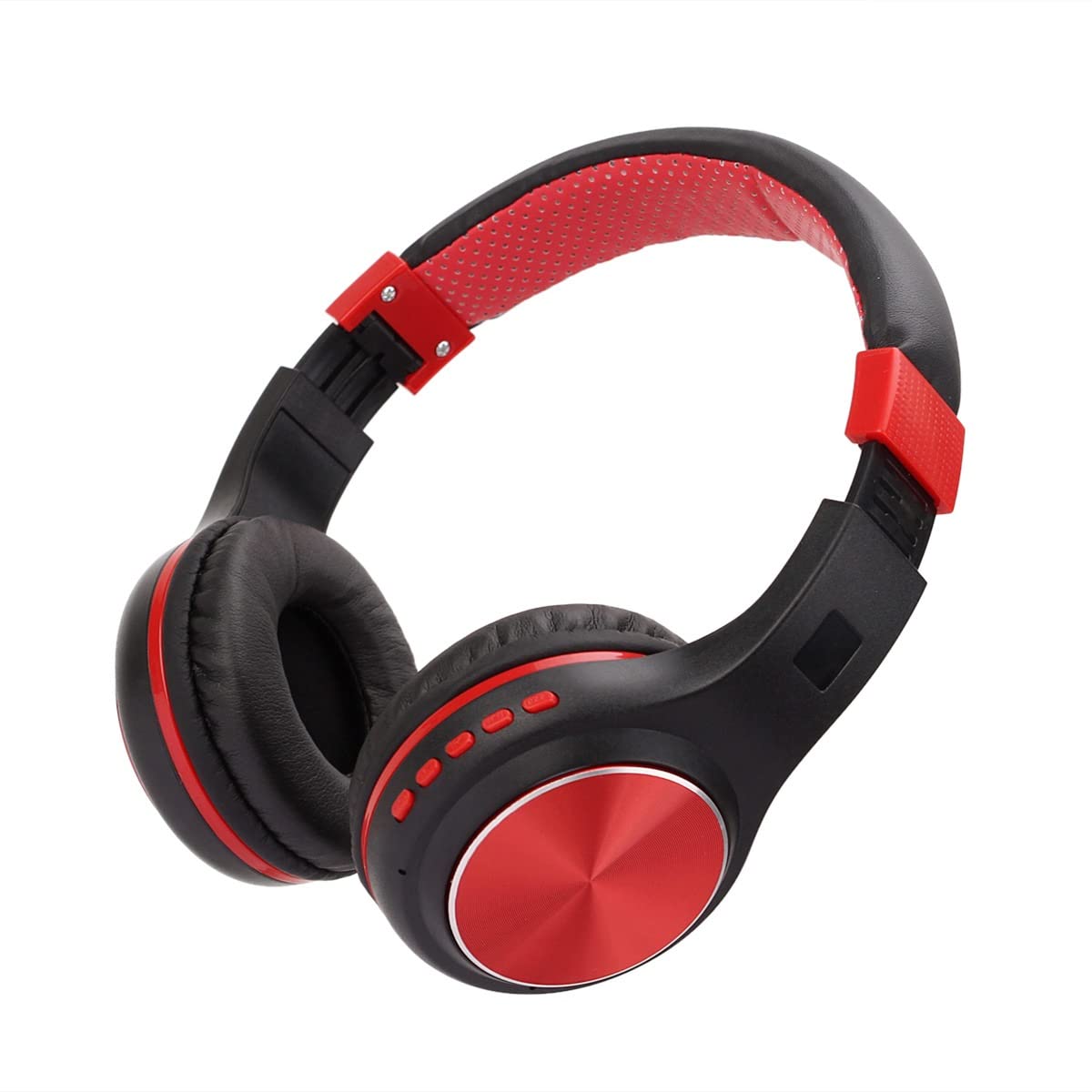 Feiyx Gaming Headset with Microphone - USB Wired Over-Ear Headphones for PC, PS4, Xbox, Laptop - Noise Cancelling & Comfortable Ear Cushions (Red) - Perfect for Gaming, Streaming & Online Meetings