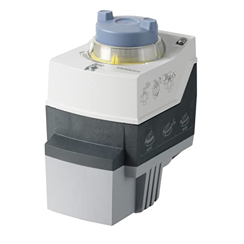 SAS61.33U Electromotoric Actuator 400N Force, 5.5mm Stroke, 24V AC/DC, 0.10V/4.20mA, Spring Return Function, 30s - Ideal for HVAC Systems, Industrial Automation, and Valve Control Applications