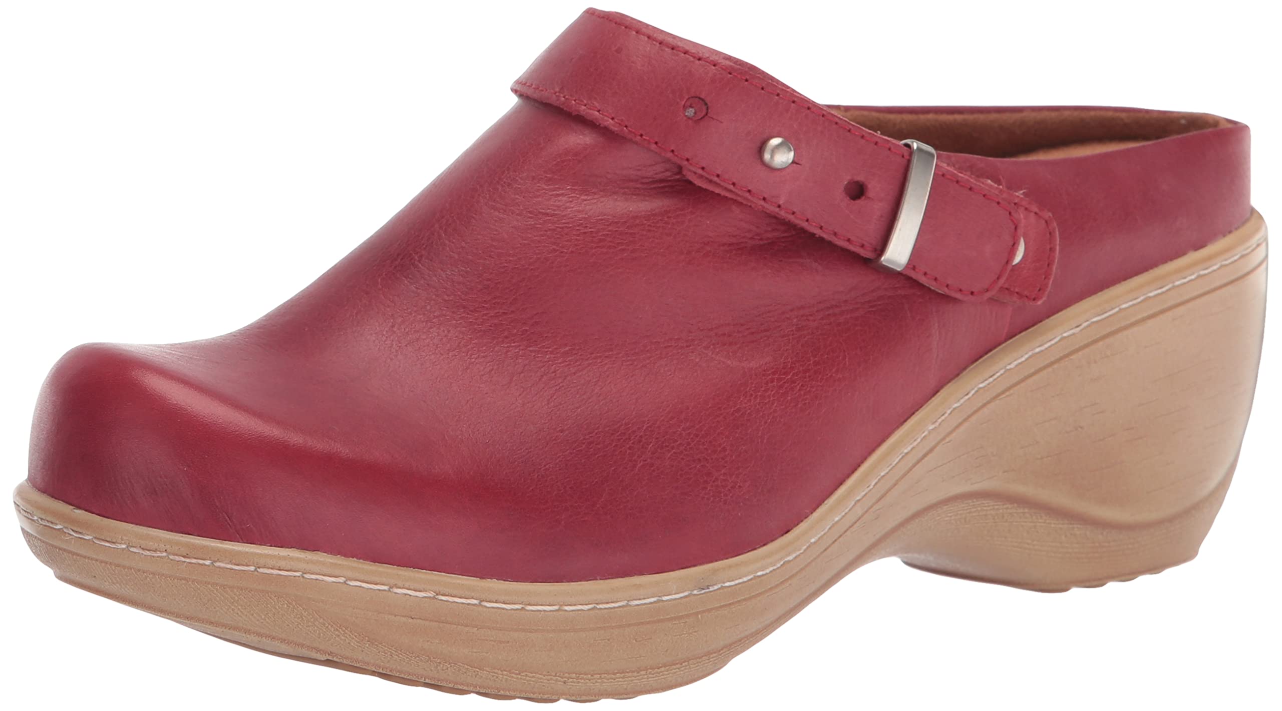 SoftWalk Women's Comfortable Slip-On Clogs - Lightweight & Supportive Shoes for Nurses, Teachers & Healthcare Workers
