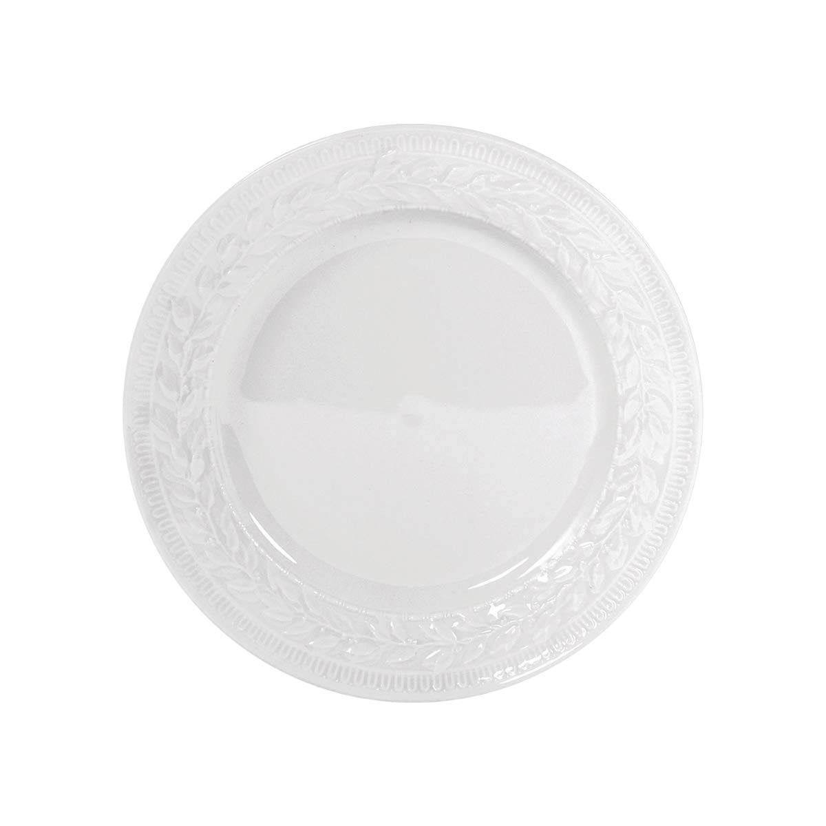 Bernardaud Louvre White Set of 4 Salad Plates - Elegant French Porcelain Dinnerware #0542-17 | Perfect for Fine Dining, Wedding Gifts & Home Decor