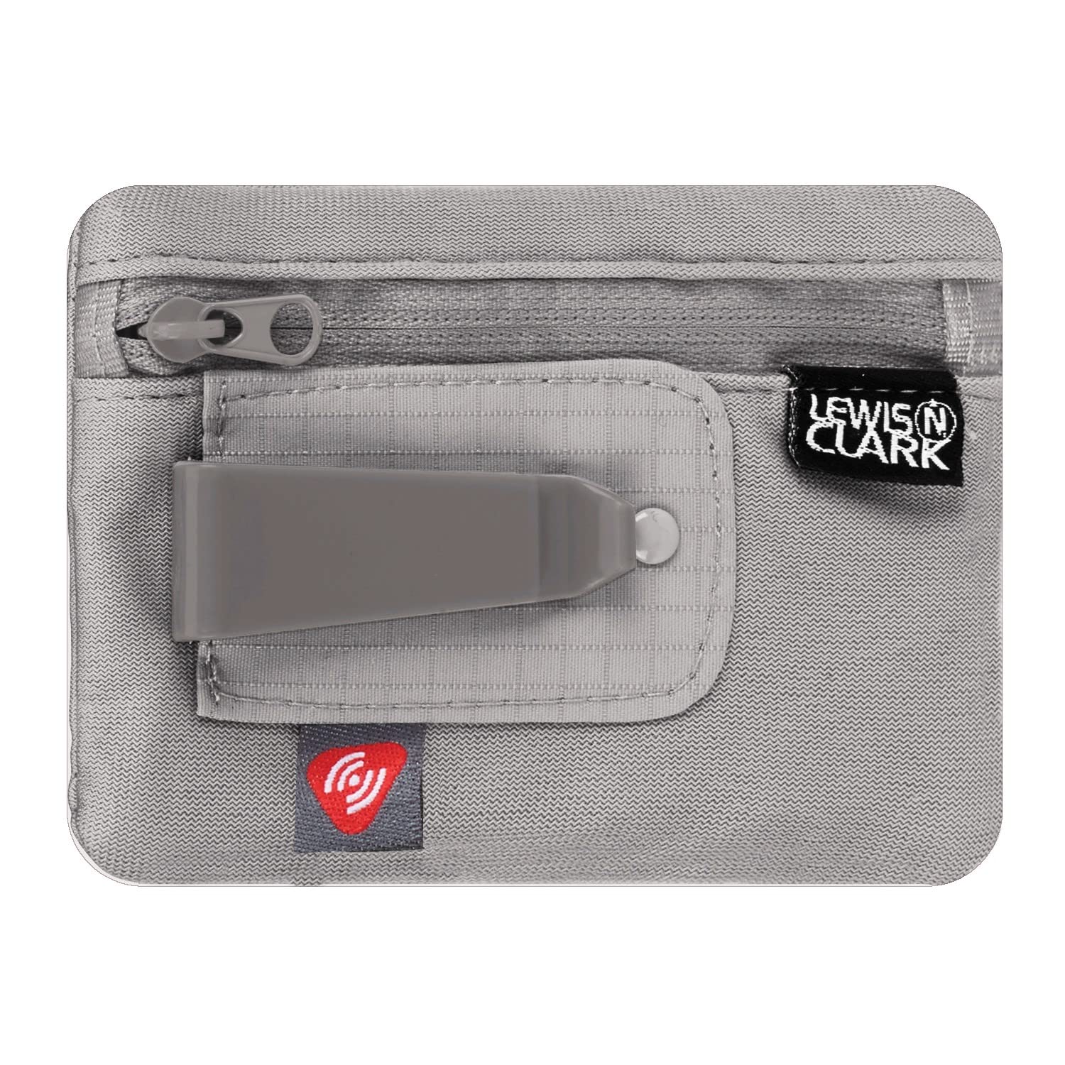 Lewis N. Clark RFID Blocking Hidden Money Belt - Slim Travel Pouch with Credit Card & ID Holder for Women & Men - Perfect for International Travel, Airport Security & Theft Protection