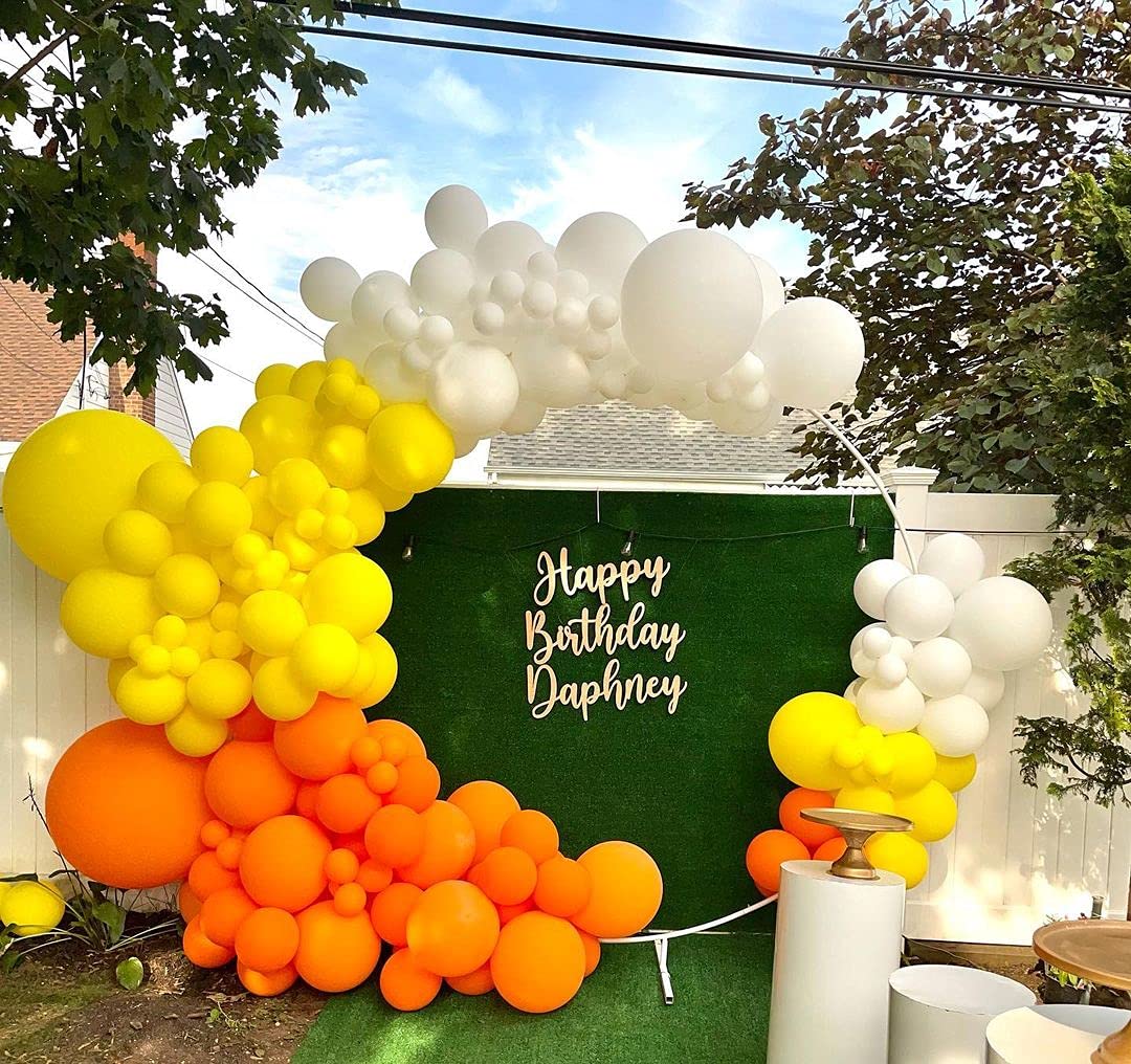 84-Piece Yellow Balloons Garland Arch Kit - 5
