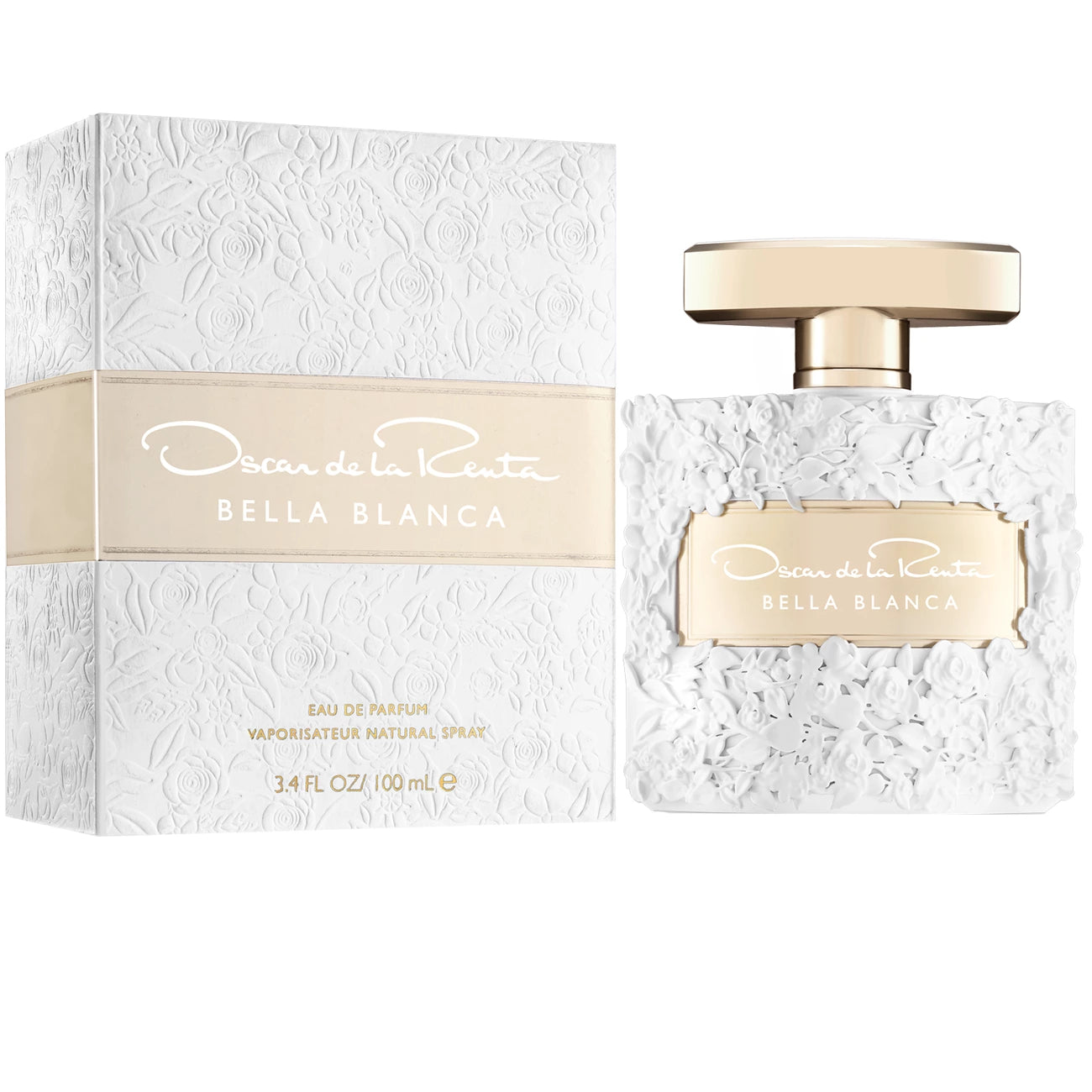 Bella Blanca Women's Perfume 3.4 oz Eau de Parfum - Floral Fragrance for Daily Wear & Special Occasions