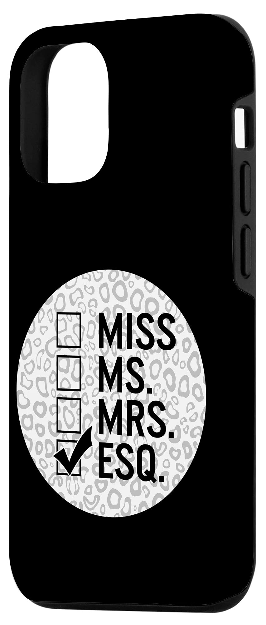 iPhone 12/12 Pro Case for Women - Elegant Lawyer Design for Attorneys, Law Students & Professionals | Perfect for Court, Office & Daily Use