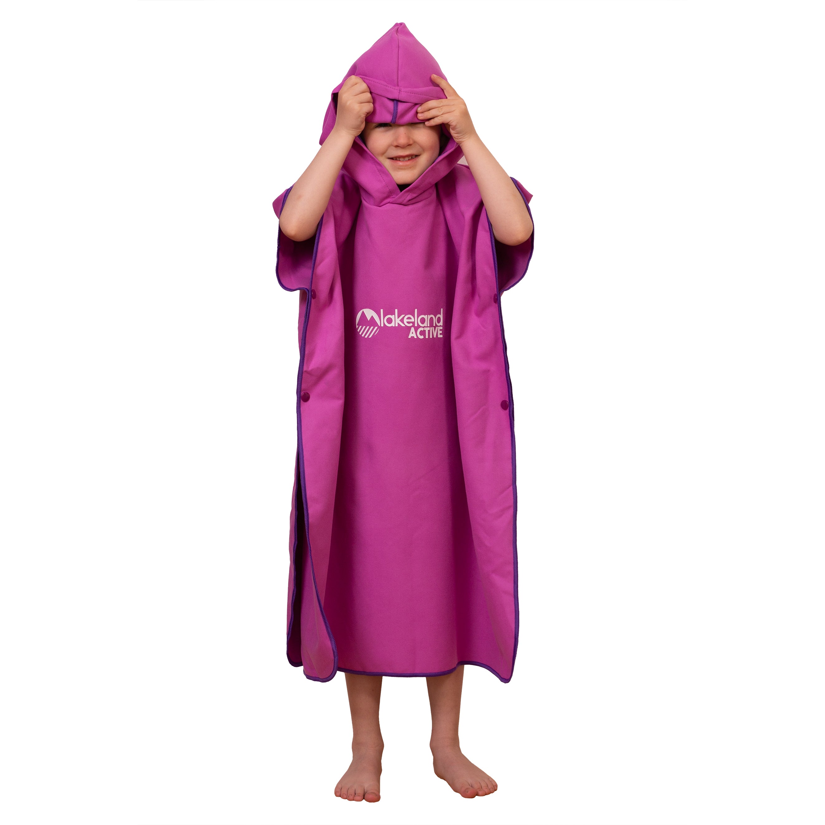 Quick Dry Changing Poncho for Kids - Waterproof & Lightweight Travel Beach Towel for Swimming, Camping, and Outdoor Activities