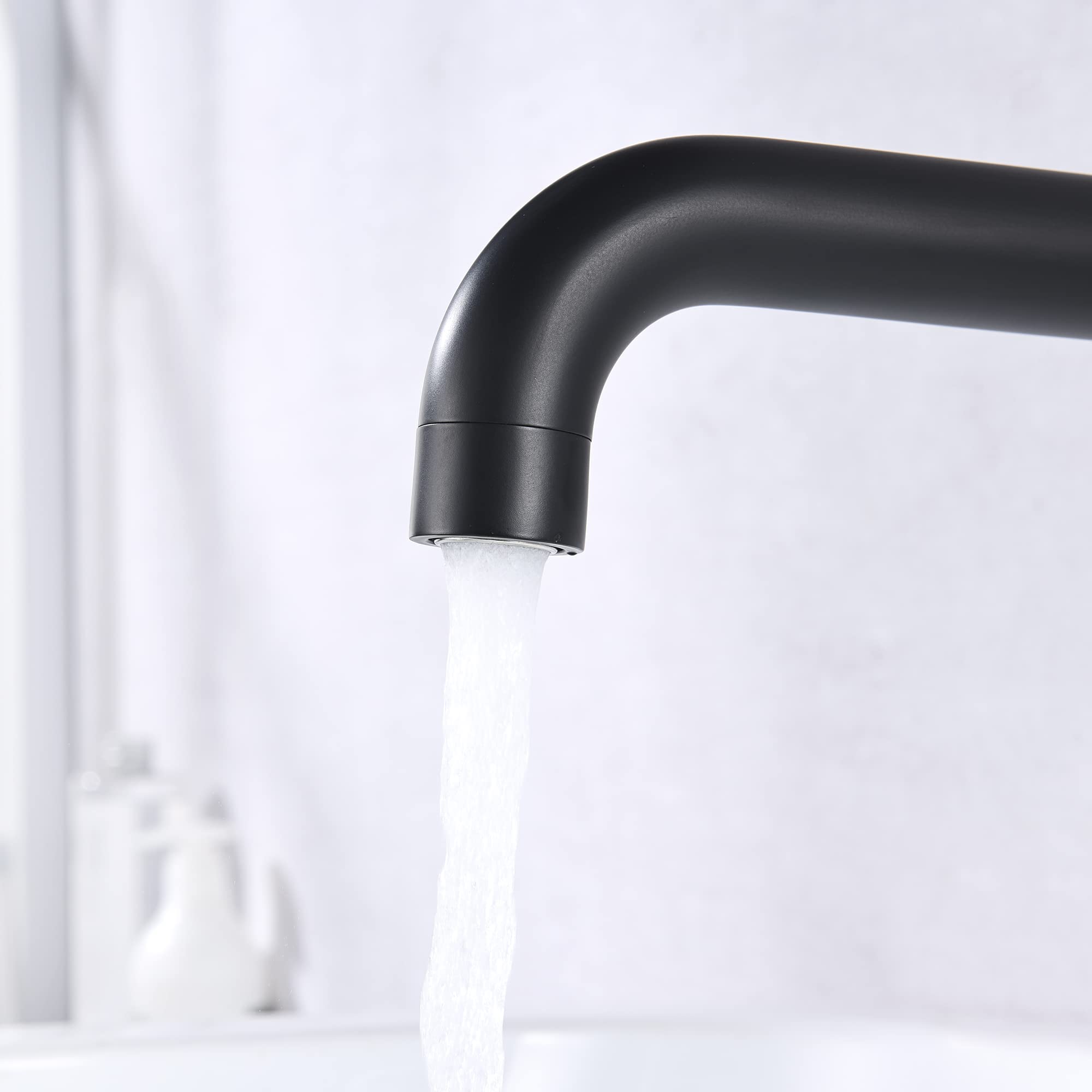 Sumerain Oil Rubbed Bronze Wall Mount 3-Hole Bathtub Faucet with Lever Handles - Perfect for Bathroom Renovation, Spa Retreat & Luxury Tub Filling