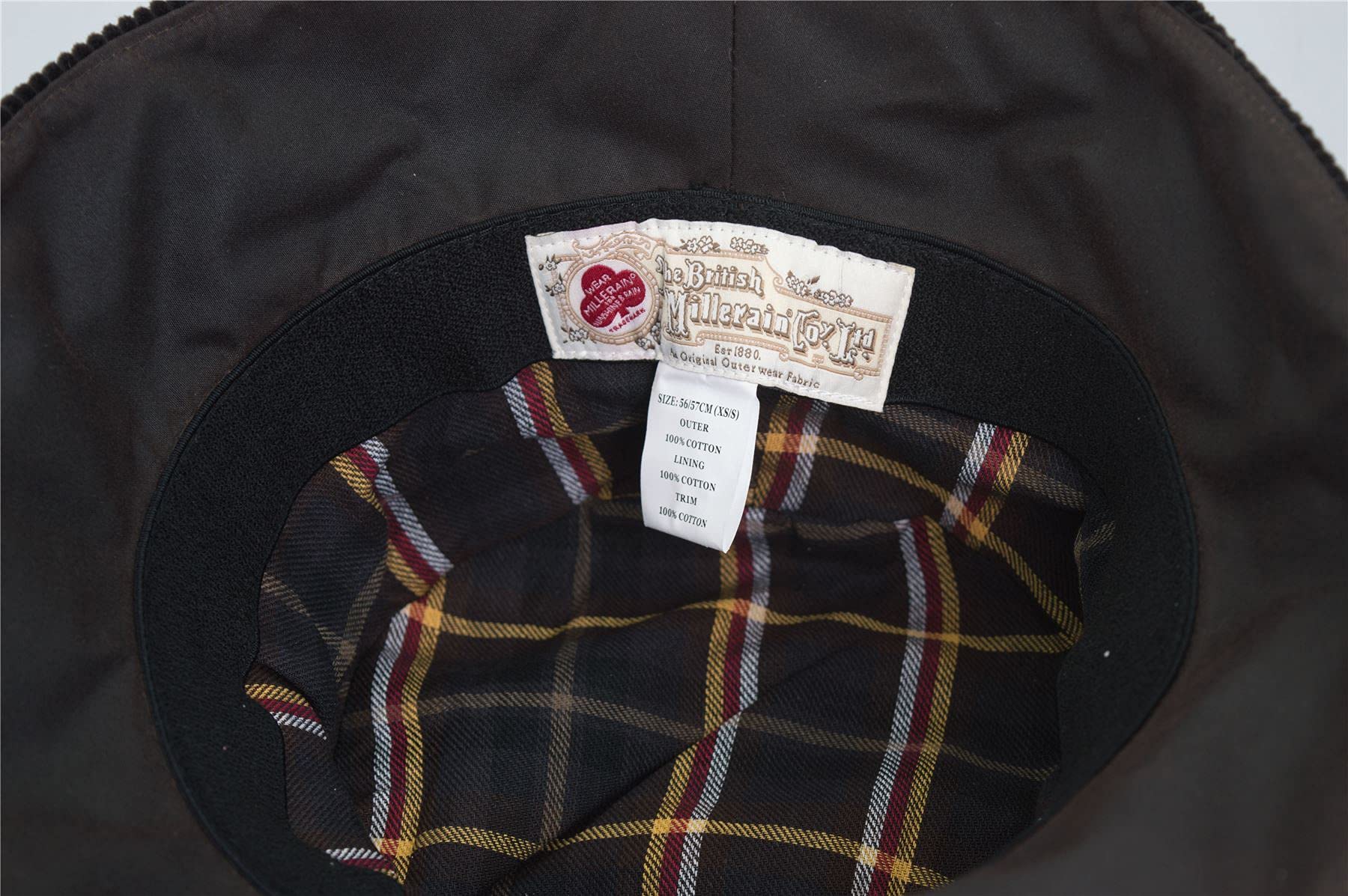Walker & Hawkes Women's Waxed Diana Country Hat - Waterproof Outdoor Riding & Gardening Sun Hat for Ladies