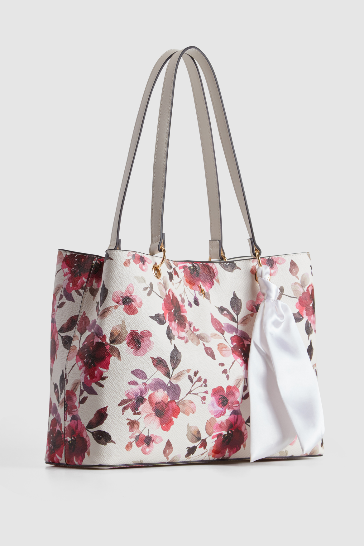 Rosewater Scarf Tote Bag - Stylish & Versatile Women's Fashion Accessory for Travel, Beach, Shopping & Everyday Use