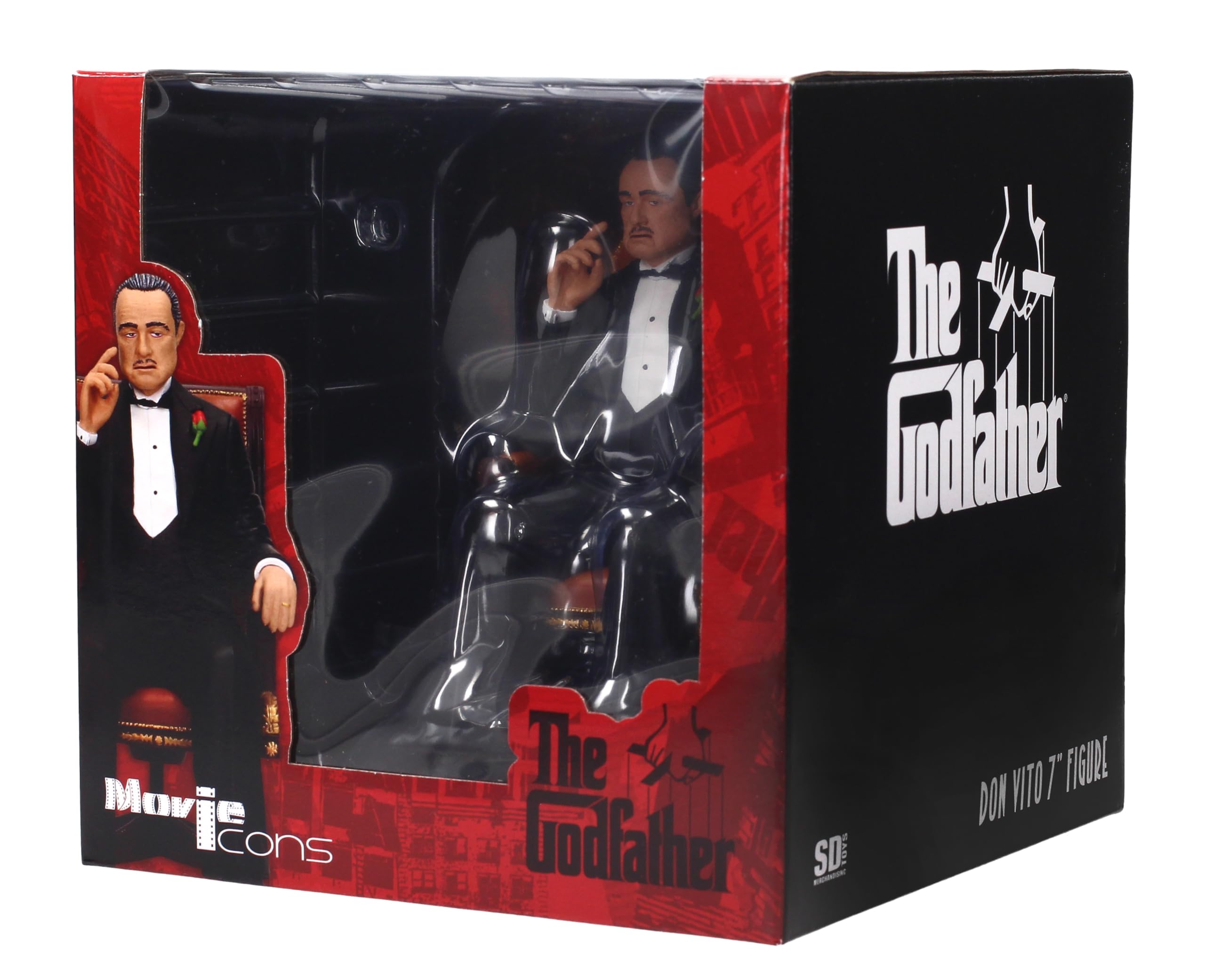 SD TOYS The Godfather Vito Corleone 15cm Collectible Figure - Perfect for Movie Fans, Gifts & Display