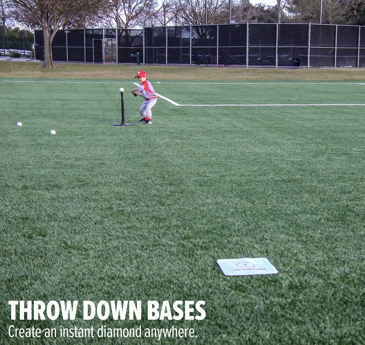 PowerNet Baseball T-Ball Coaching Bundle - Complete Training Set for Kids & Beginners | Perfect for Youth Baseball Practice, Coaching Drills & Backyard Games