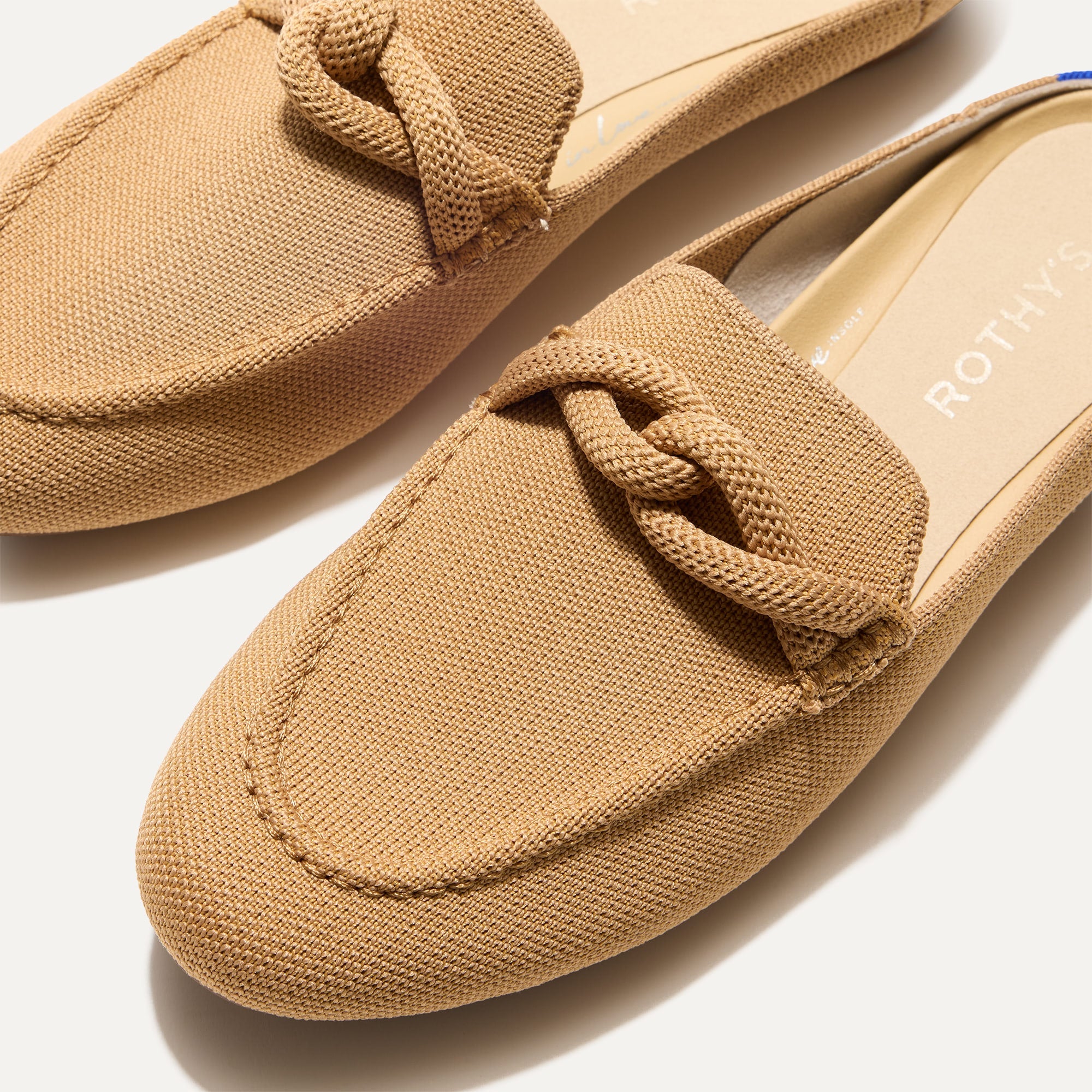 Wren Birdseye Loafer Mules - Comfortable Slip-On Shoes for Women | Perfect for Office, Casual Wear & Travel