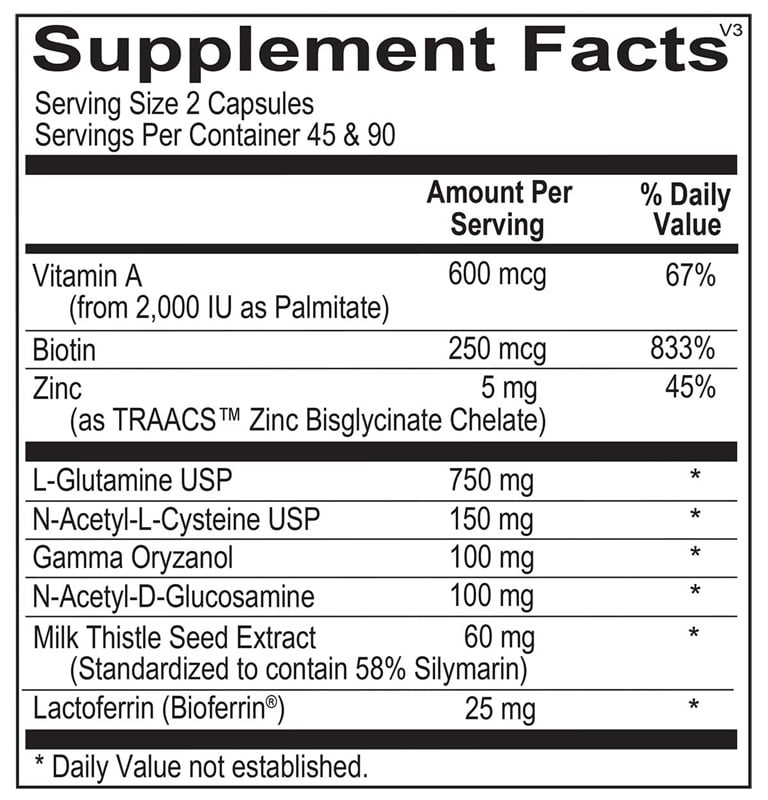 Orthomolecular Mucosagen Supplement for Gut Health - Supports Digestive Wellness & Mucosal Repair - Ideal for Gut Healing & Immune Support