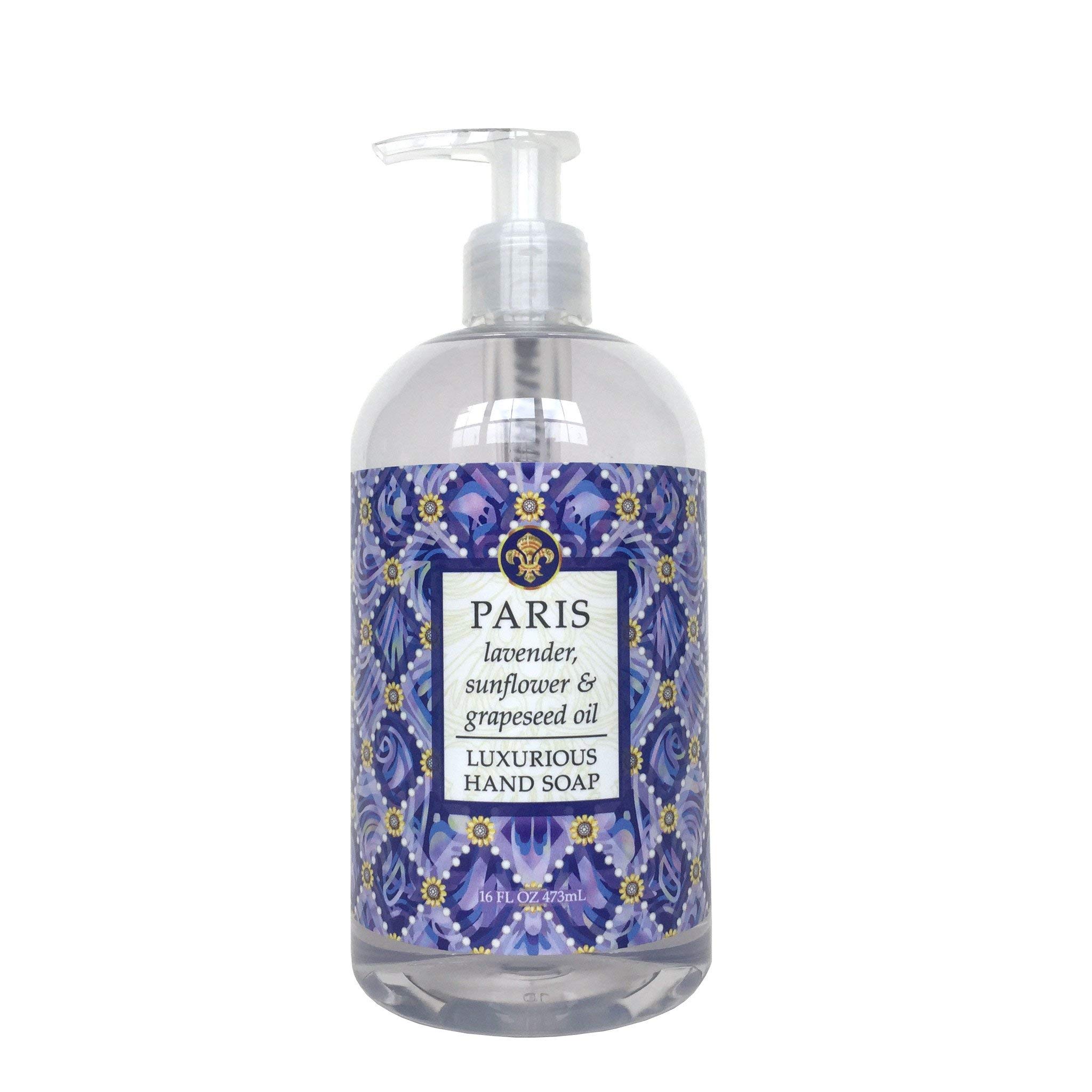 Greenwich Bay Trading Company Paris Scented Hand Soap - Luxury French-Inspired Foaming Soap for Bathroom & Kitchen | Perfect for Home Spa, Guest Bathrooms & Gift Giving