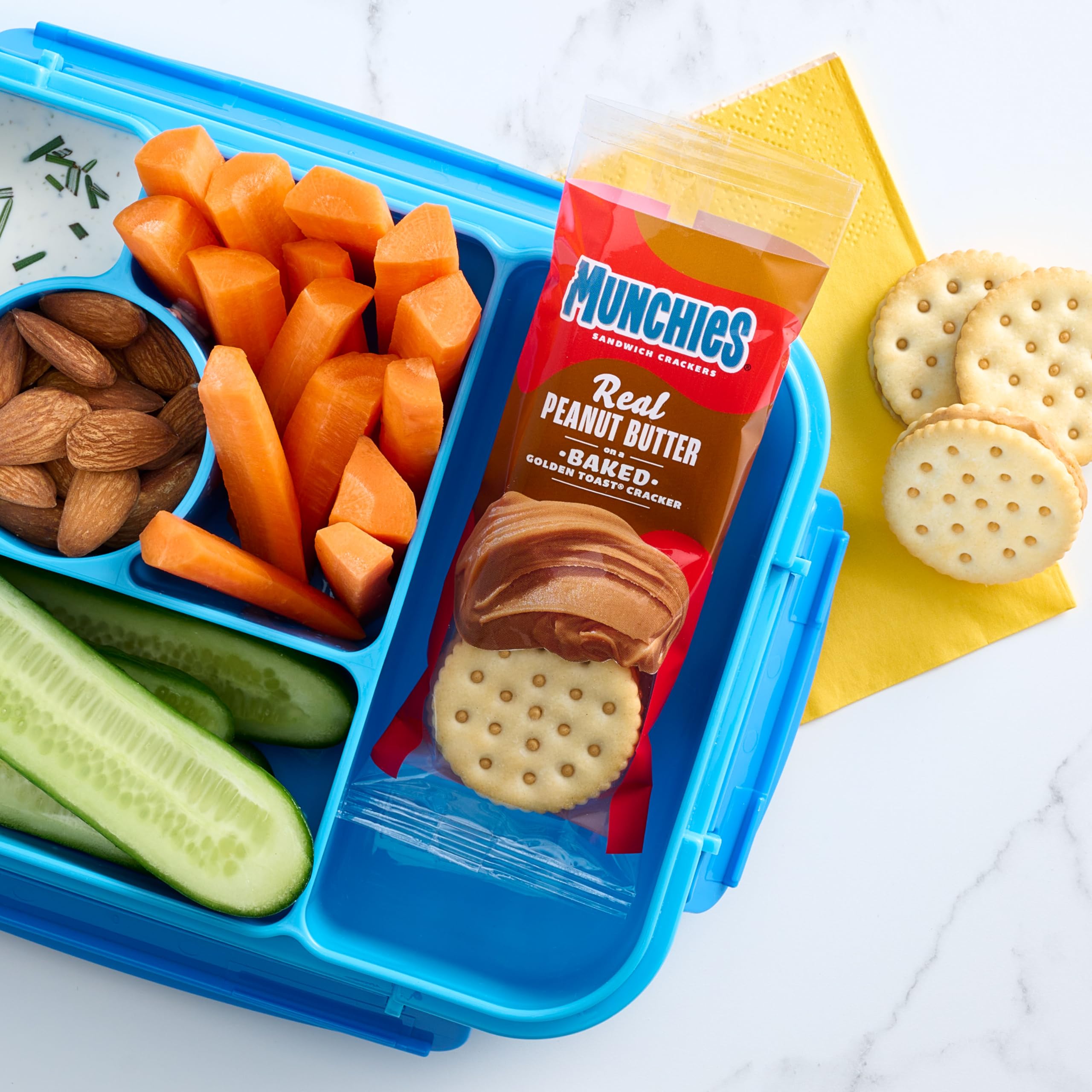 Frito Lay Sweet & Salty Snack Variety Pack - 50 Count Mixed Cookies, Crackers, Chips & Nuts | Perfect for Office Snacks, Party Favors & Road Trips
