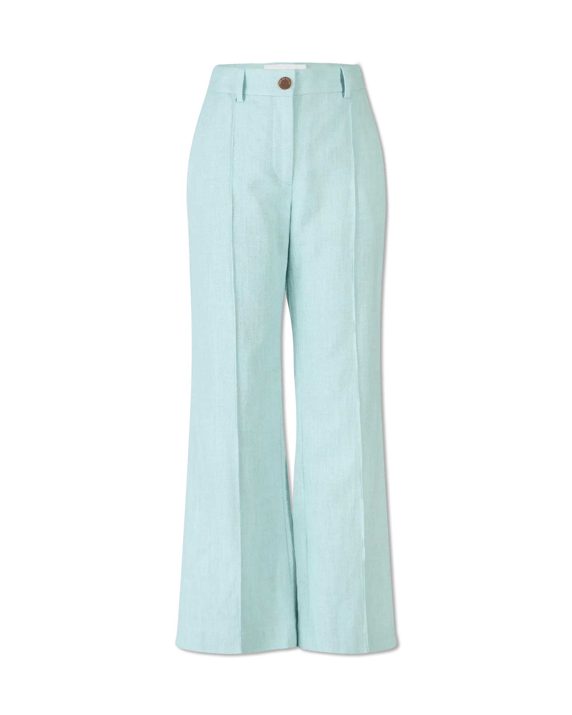 Breathable Linen Straight Leg Pants for Women - Comfortable Summer Casual Trousers for Office, Travel & Everyday Wear
