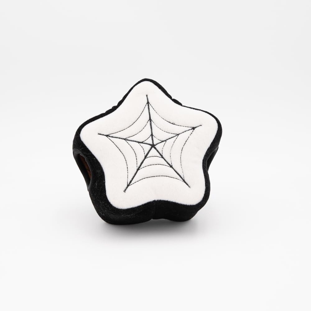 ZippyPaws Halloween Burrow Interactive Hide & Seek Dog Toys - Squeaky Plush Puzzle Toys for Puppies & Dogs with Spider Web Design | Fun Halloween Pet Gift for Indoor Play & Training