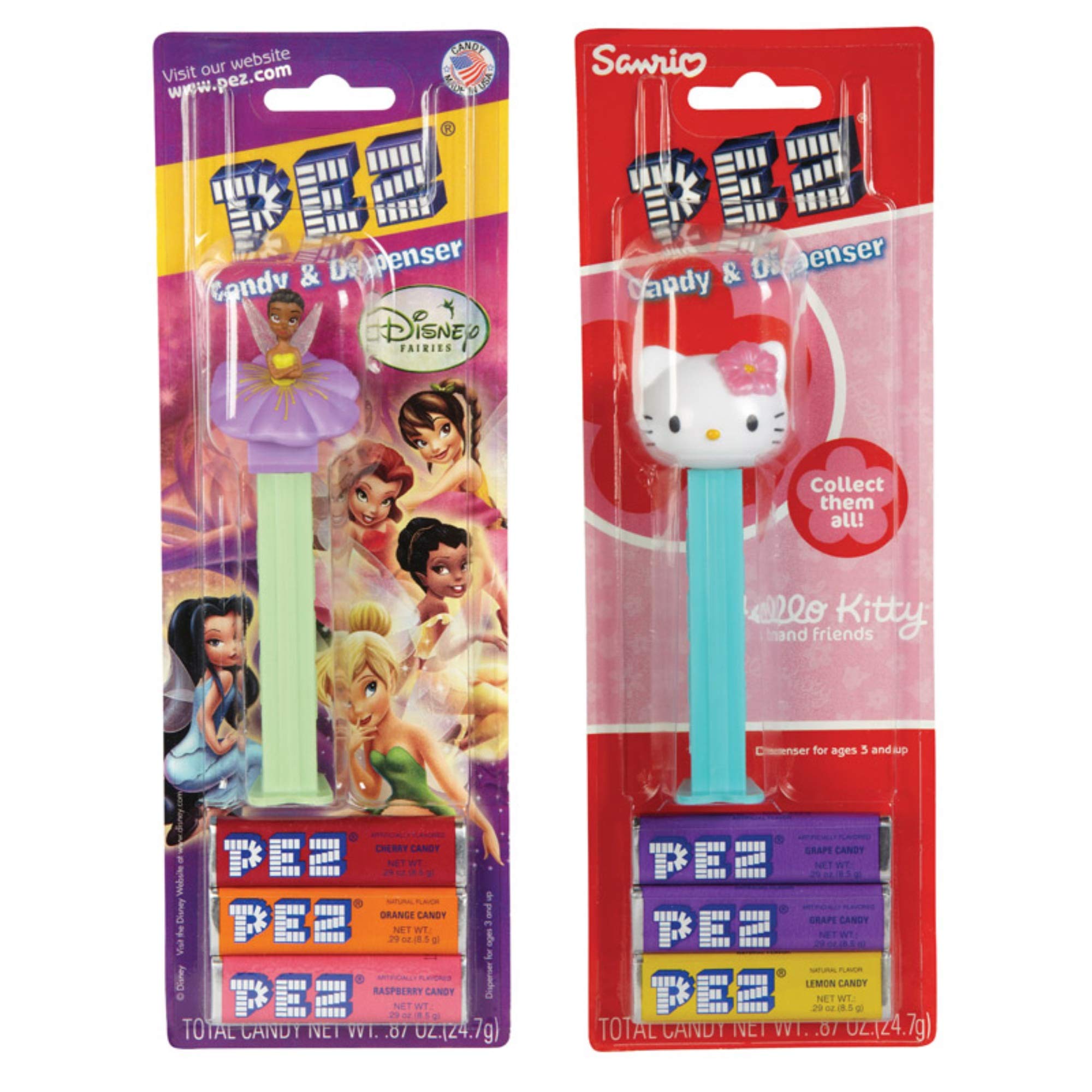 PEZ Candy Dispenser Assorted 24-Count Bulk Pack - Fun Collectible Candy Toy for Kids, Parties & Gifts | Halloween, Christmas, Birthday Celebrations & Stocking Stuffers