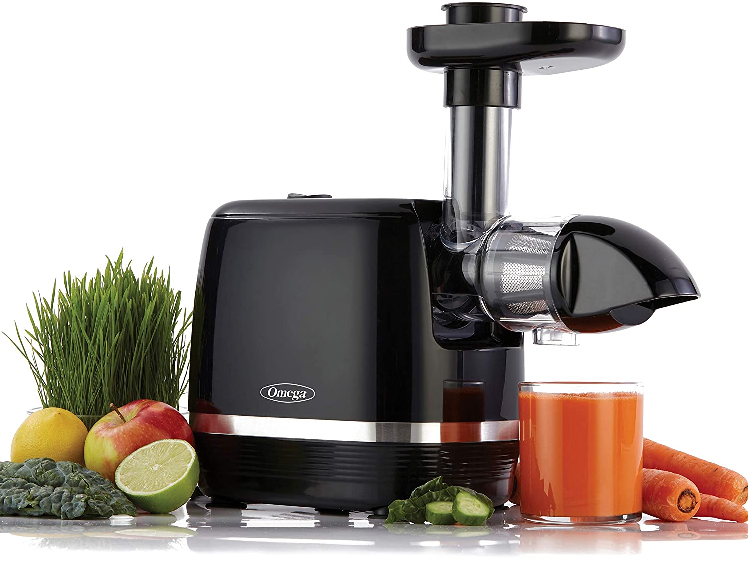 OMEGA Cold Press 365 Juicer H3000D - Certified Refurbished with Home Essentials Warranty | Slow Masticating Juicer for Fruits & Vegetables | Perfect for Healthy Juicing at Home