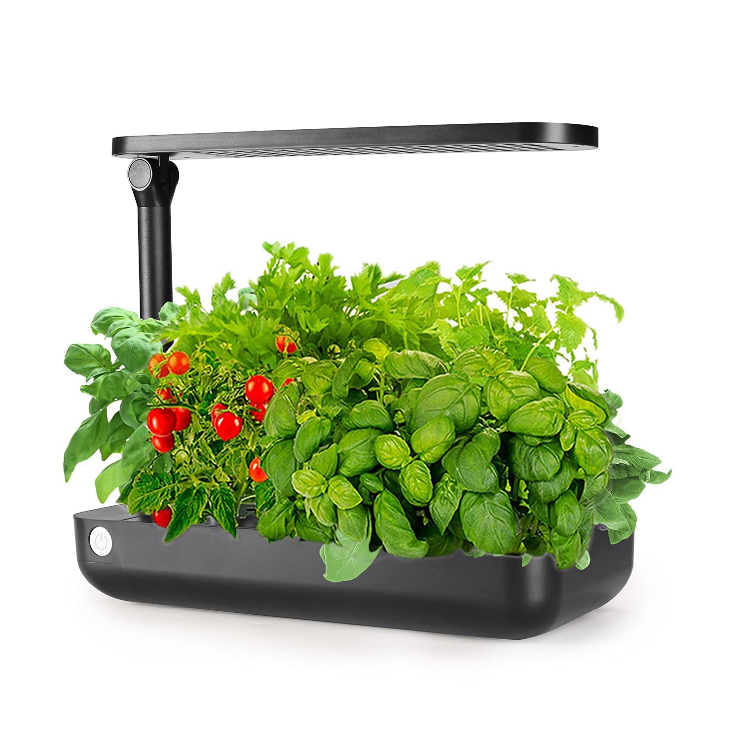 VegeBox Hydroponic Growing System with LED Grow Lights - Indoor Herb Garden Kit, 9 Planting Pods for Vegetables & Plants - Perfect for Kitchen Gardening, Urban Farming & Homegrown Produce