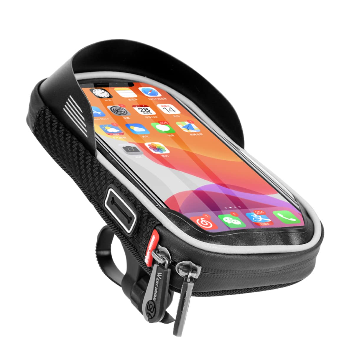Waterproof Bike Phone Holder Bag - Handlebar Mount for Cycling & Motorcycle
