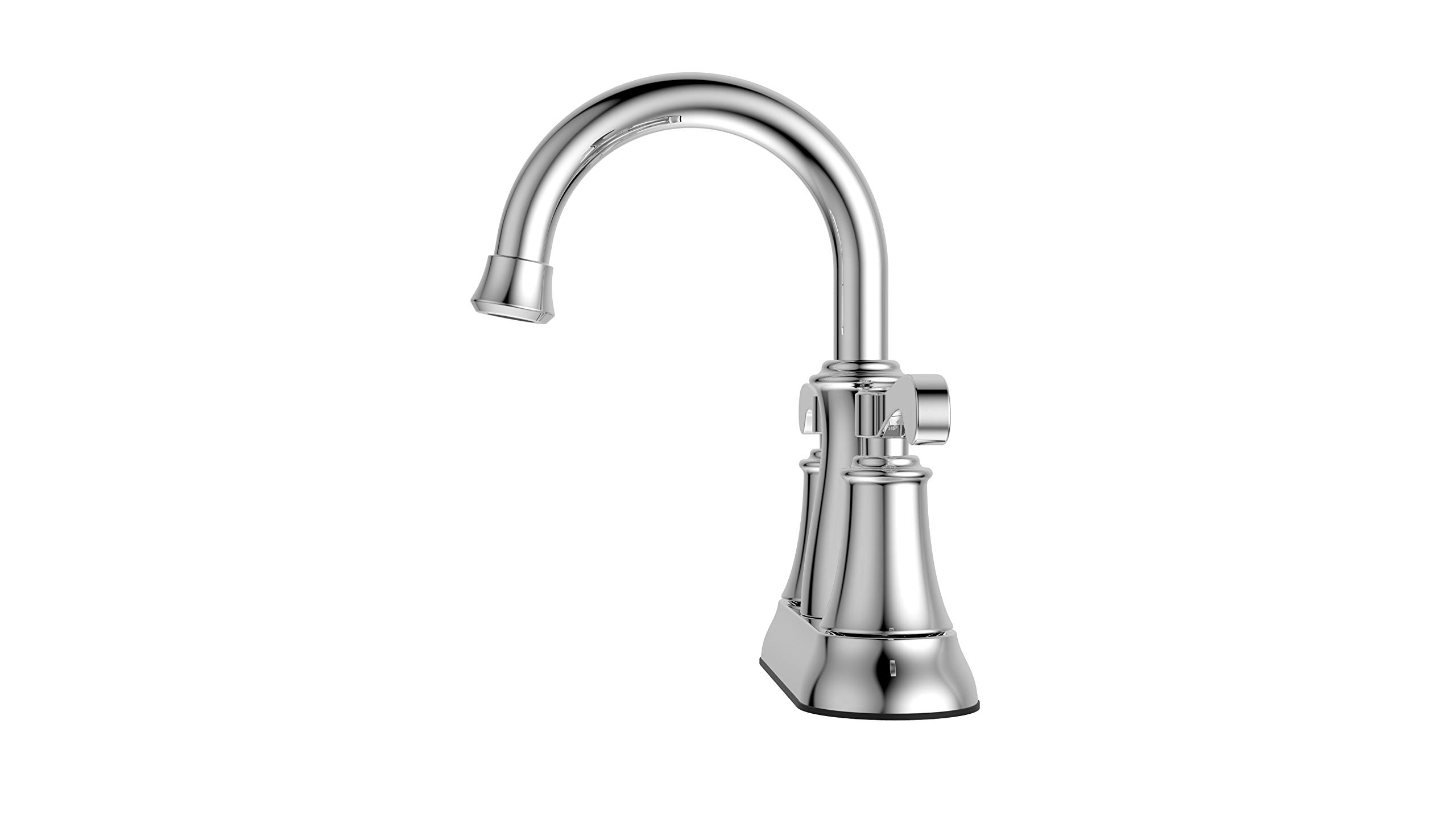 Keeney RUS74WCP Polished Chrome Bathroom Sink Faucet - Modern Water-Saving Design for Bathroom Vanity, Powder Room & Guest Bath Installation
