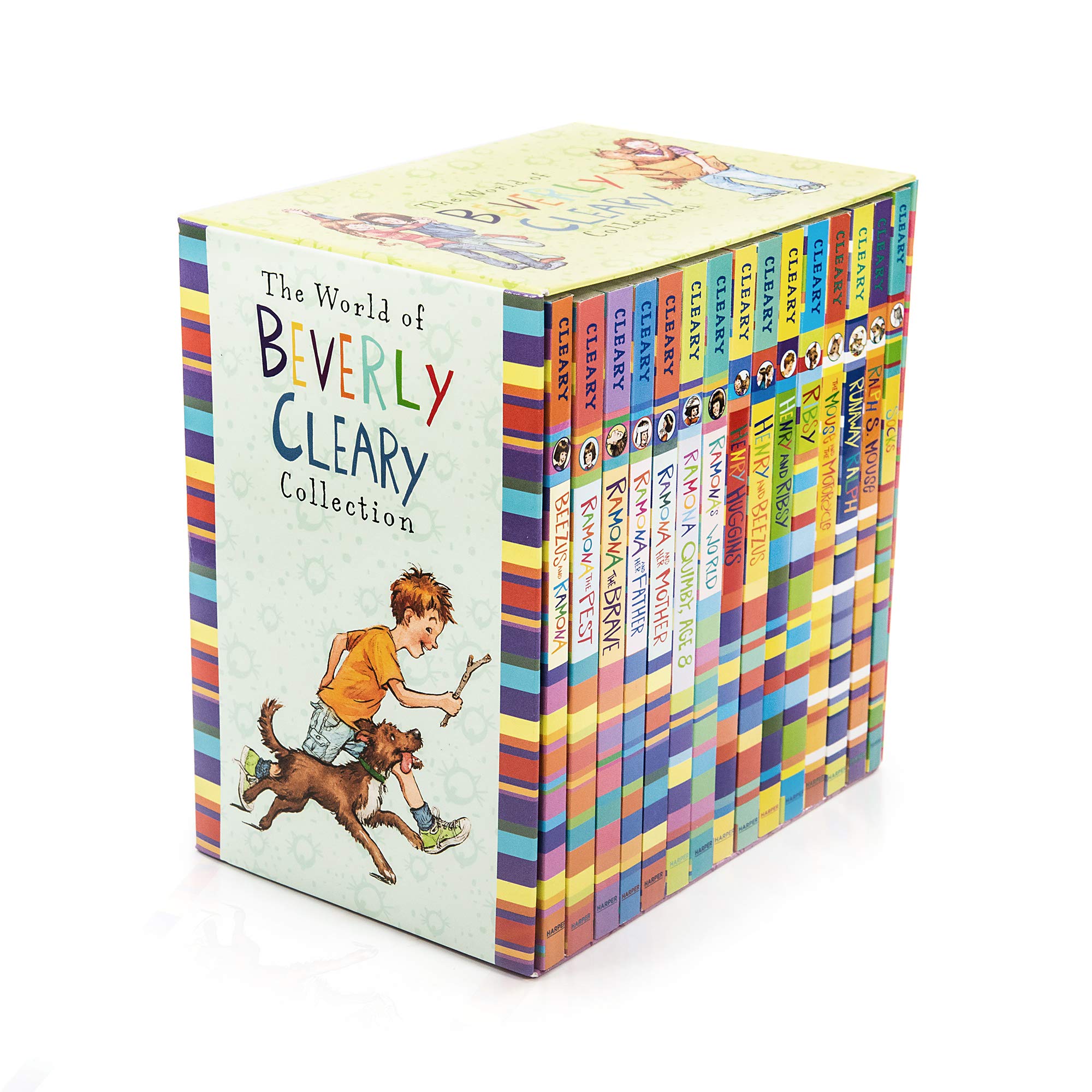 The World of Beverly Cleary Collection - 15 Book Box Set in Illustrated Slipcase | Classic Children's Books for Ages 8-12 | Perfect for Home Libraries, Classroom Reading & Gift Giving