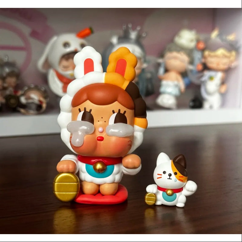 Pop Mart Crybaby Three Two One Chinese New Year Series The Treasure Keeper - Limited Edition Collectible Figure for Display & Gift Giving