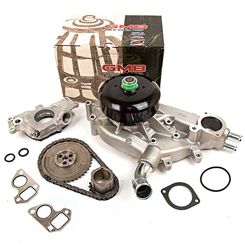 Mizumo Auto MA-4216902428 Timing Chain Kit with Water Pump & Oil Pump - Compatible with 1997-2004 Cadillac Chevrolet GMC 4.8L 5.3L 6.0L V8 Engines - Perfect for Engine Rebuilds & Performance Upgrades