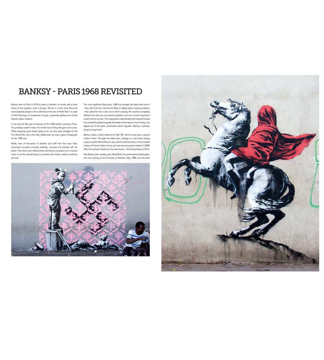 Banksy 'You're an Acceptable Level of Threat' Street Art Print - Urban Decor, Political Statement Wall Art for Home & Office - Perfect for Art Lovers & Social Commentary Enthusiasts