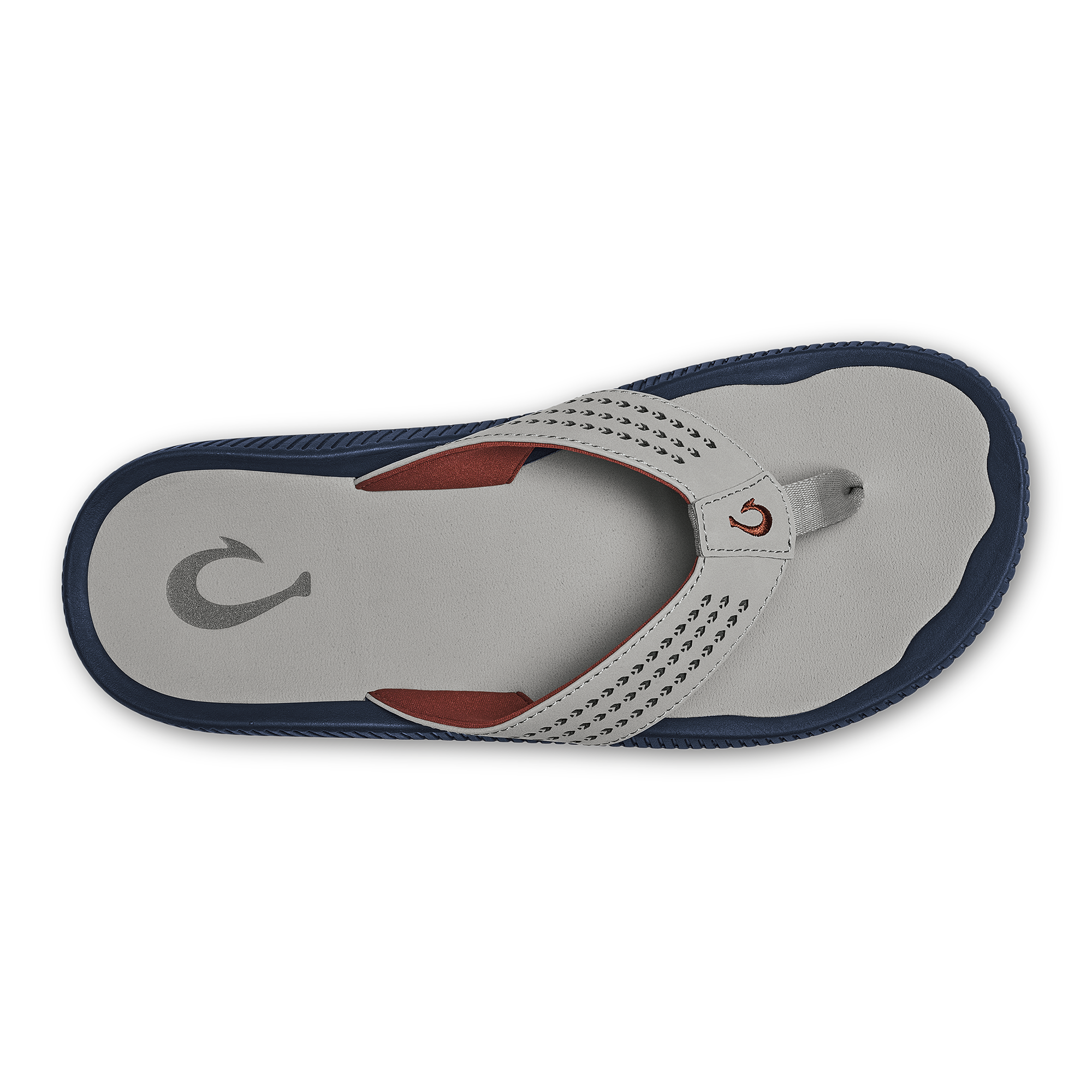 Men's Comfortable Beach Sandals - Ulele Ash Color - Perfect for Summer, Poolside, and Vacation Wear
