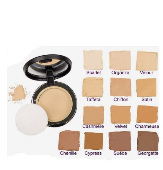 Younique Touch Mineral Pressed Powder Foundation - Scarlet Shade | Oil-Control & Full Coverage Makeup | Perfect for Daily Wear & Special Occasions