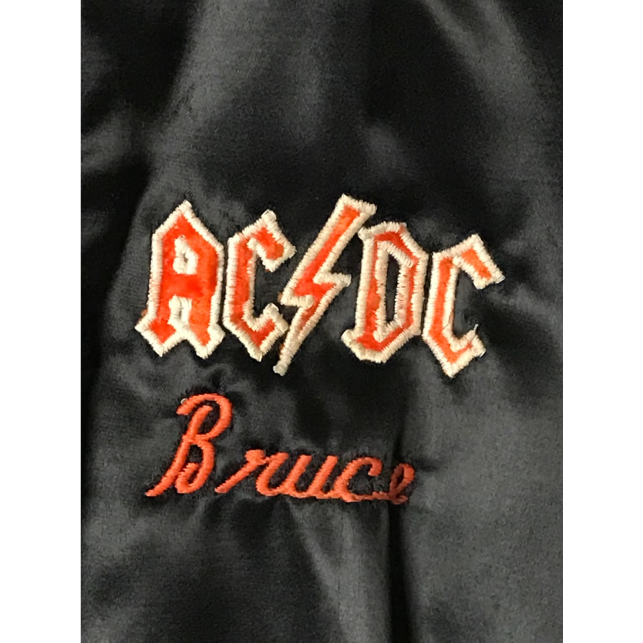 Vintage AC/DC 1981 Tour Jacket - Rare Collectible Rock Band Merchandise for Concerts & Music Fans