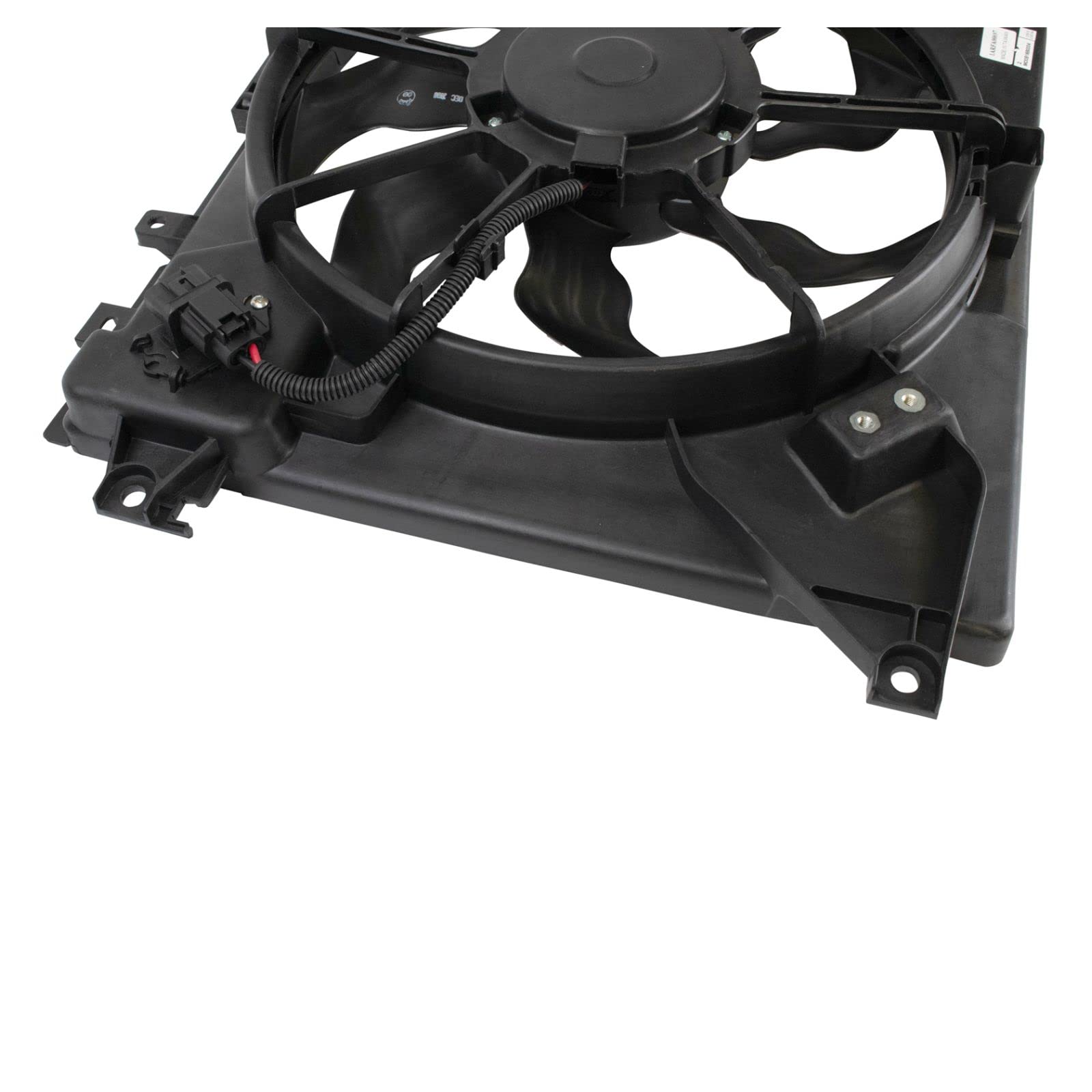 High-Performance Radiator Cooling Fan Assembly for 2019-2023 Mazda 3 - Direct Fit Replacement Part MA3115170 - Perfect for Engine Overheating Prevention & Summer Driving