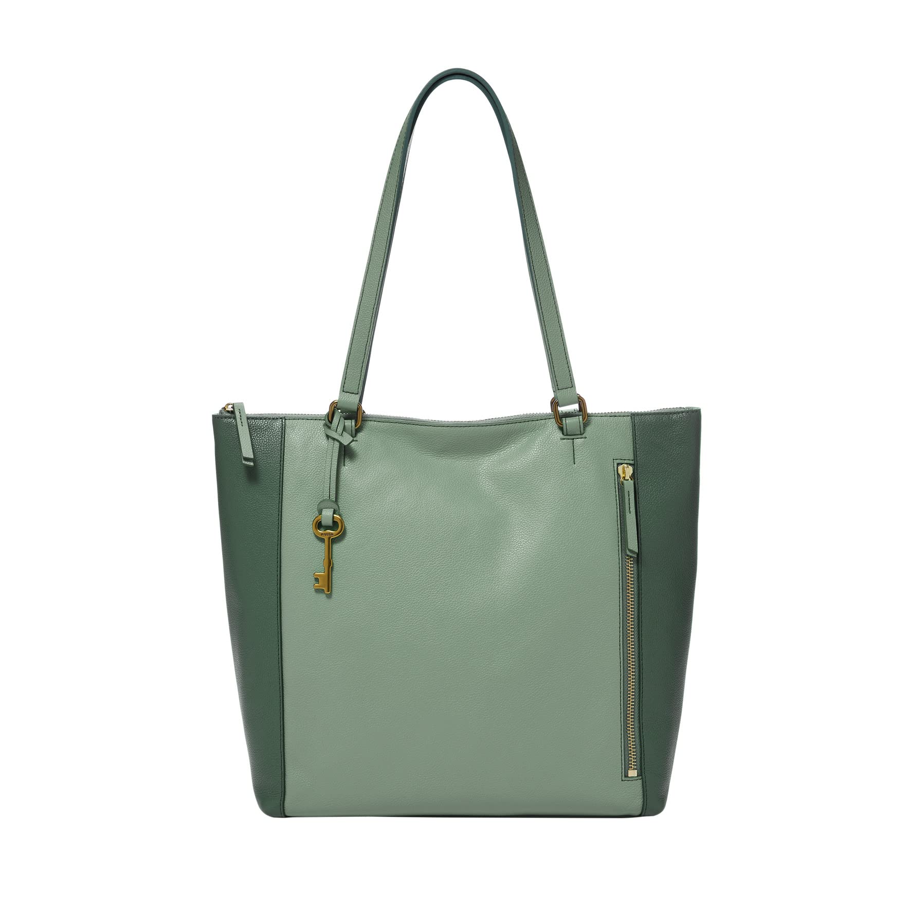 Fossil Women's Tara Leather Shopper Tote Purse Handbag - Stylish & Spacious Leather Bag for Work, Travel & Everyday Use