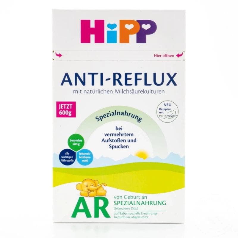 HiPP Anti Reflux Baby Formula - Special Milk Powder for Multi-Stage Infants (600g) | Gentle Digestion & Reduced Spit-Up | Perfect for Newborns to Toddlers with Reflux Issues | EXP:07/06/26