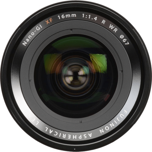 Fujifilm Fujinon XF 16mm f/1.4 R WR Wide Angle Prime Lens for Fujifilm X-Mount Cameras - Perfect for Landscape, Street & Low Light Photography