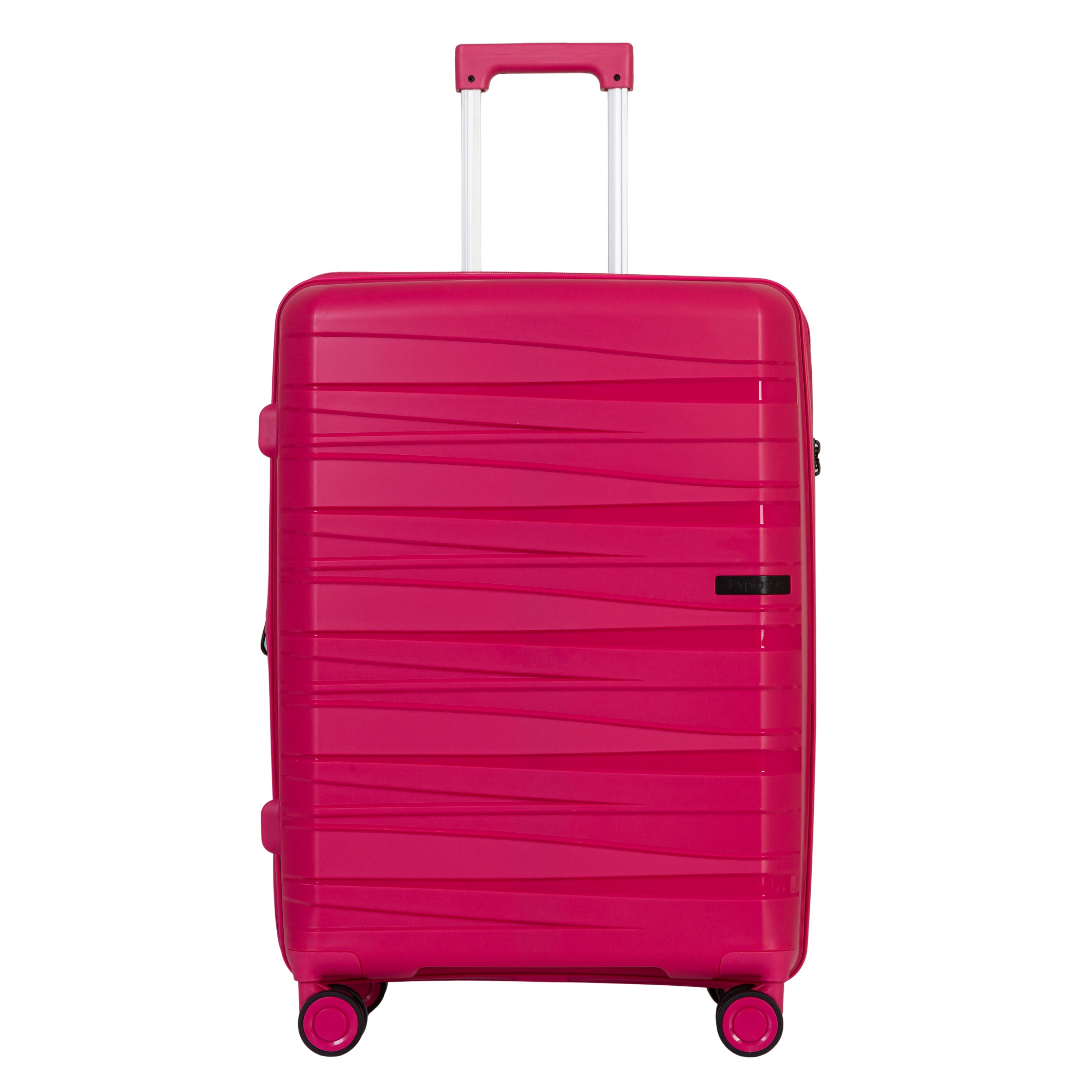 Explorer Breeze Anti-Theft Expandable Medium Luggage - Lightweight Carry-On Suitcase with TSA Lock for Travel & Business Trips