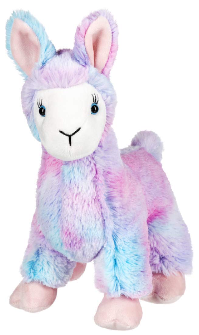 Ganz Sugar Swirl Color Dye Llama Stuffed Animal Plush Toy ~ 11 Inch Soft Cuddly Llama for Kids' Bedroom Decor, Nursery Gift & Birthday Present