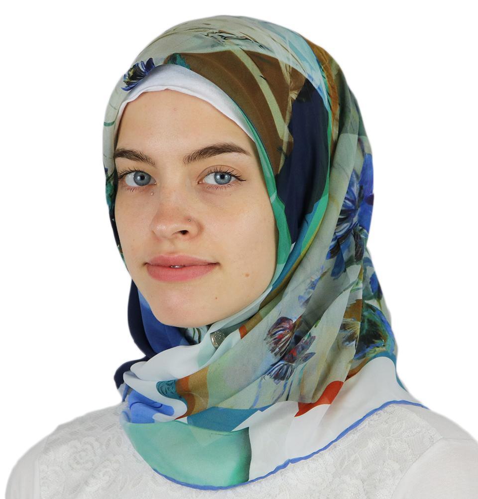 Aker 'Angel' Chiffon Hijab Scarf #6510 923 - Lightweight Muslim Headscarf for Women, Breathable & Stylish - Perfect for Daily Wear, Prayer, and Special Occasions