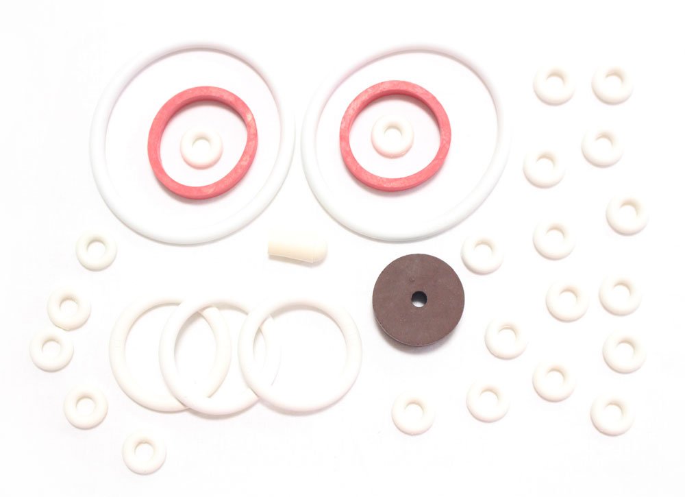 Gottlieb Bank Shot Pinball White Rubber Ring Kit - Replacement Bumper Rings for Arcade Machine Parts - Perfect for Pinball Machine Repair & Maintenance