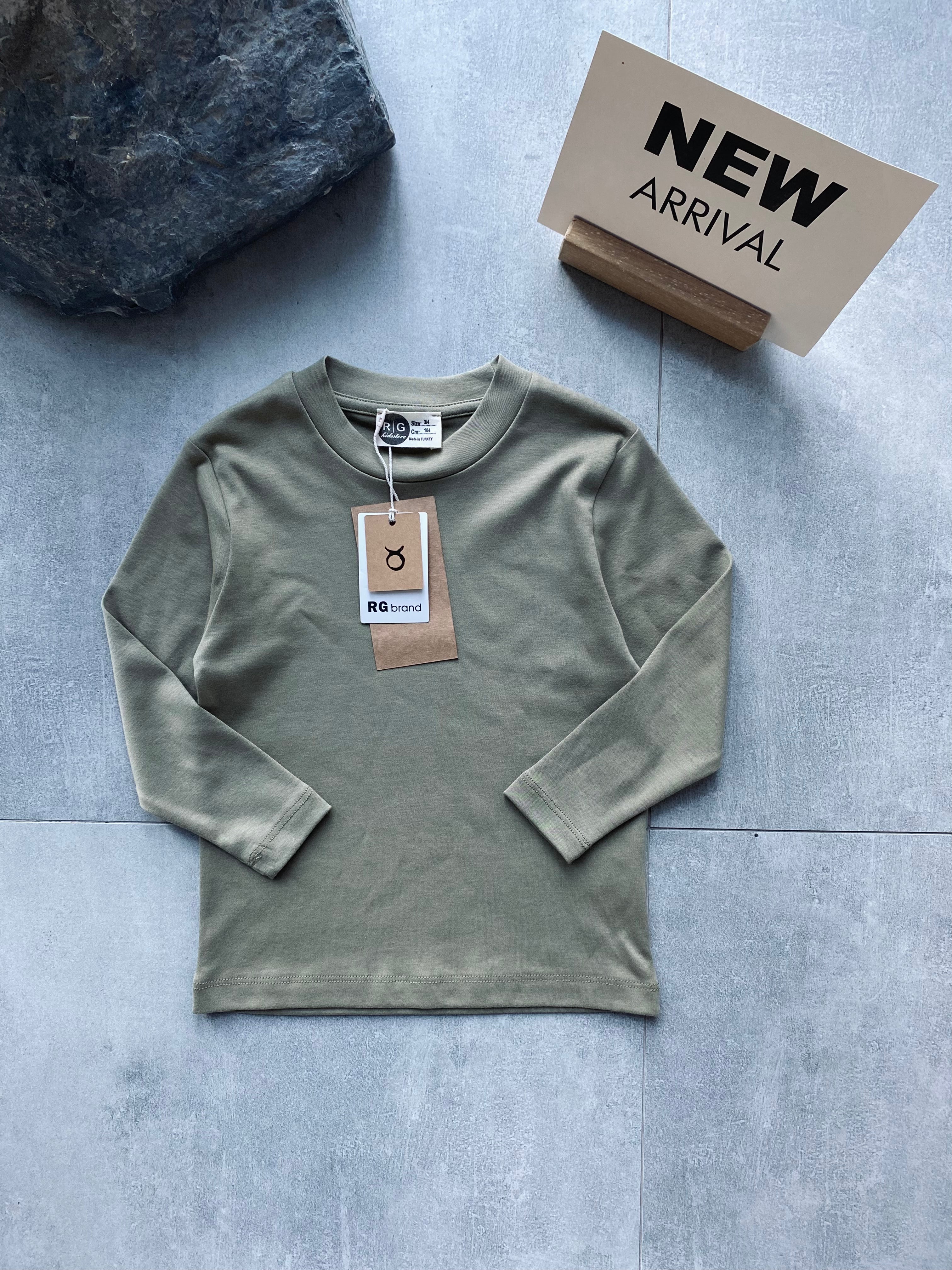 Kids Long Sleeve T-Shirt for Boys & Girls Ages 3-9 - Soft Cotton Comfort for School, Play & Everyday Wear
