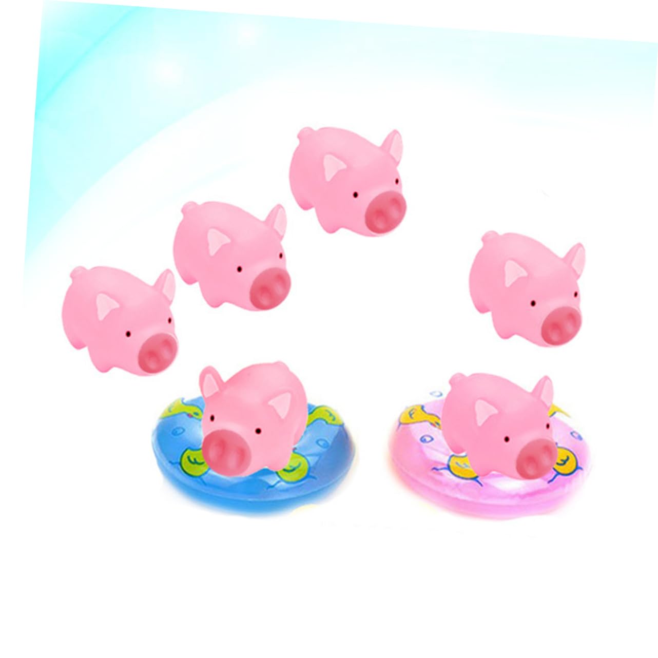 UPKOCH 2-Pack Cute Animal Bath Toys for Toddlers - Fun Bathtime Sensory Play Set for Babies & Kids - Perfect Bath Time Entertainment for Infants 1-3 Years Old