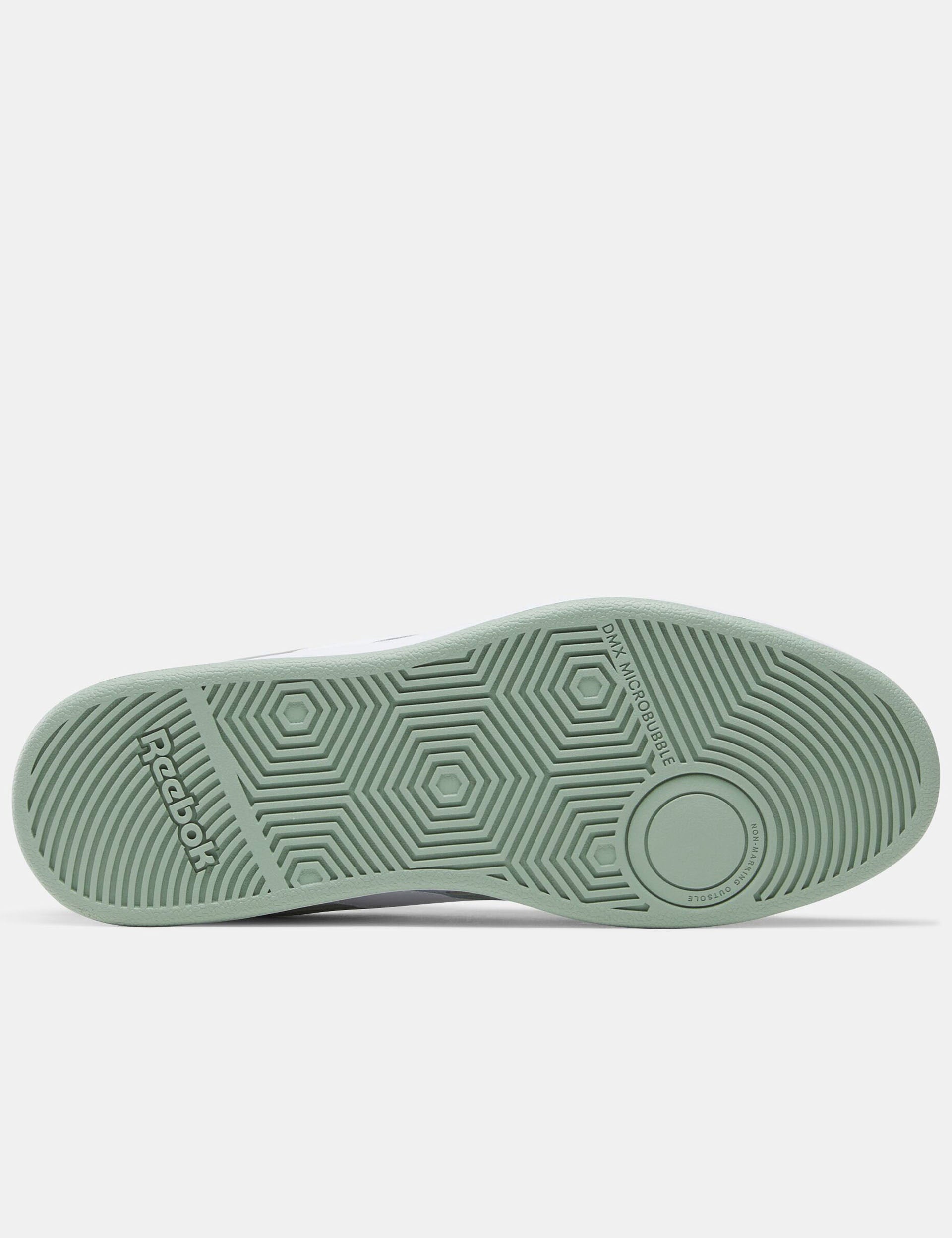 Court Advance Shoes for Men & Women - White/Hybrid Green/Barely Grey - Lightweight Tennis & Pickleball Shoes for Court Sports & Casual Wear
