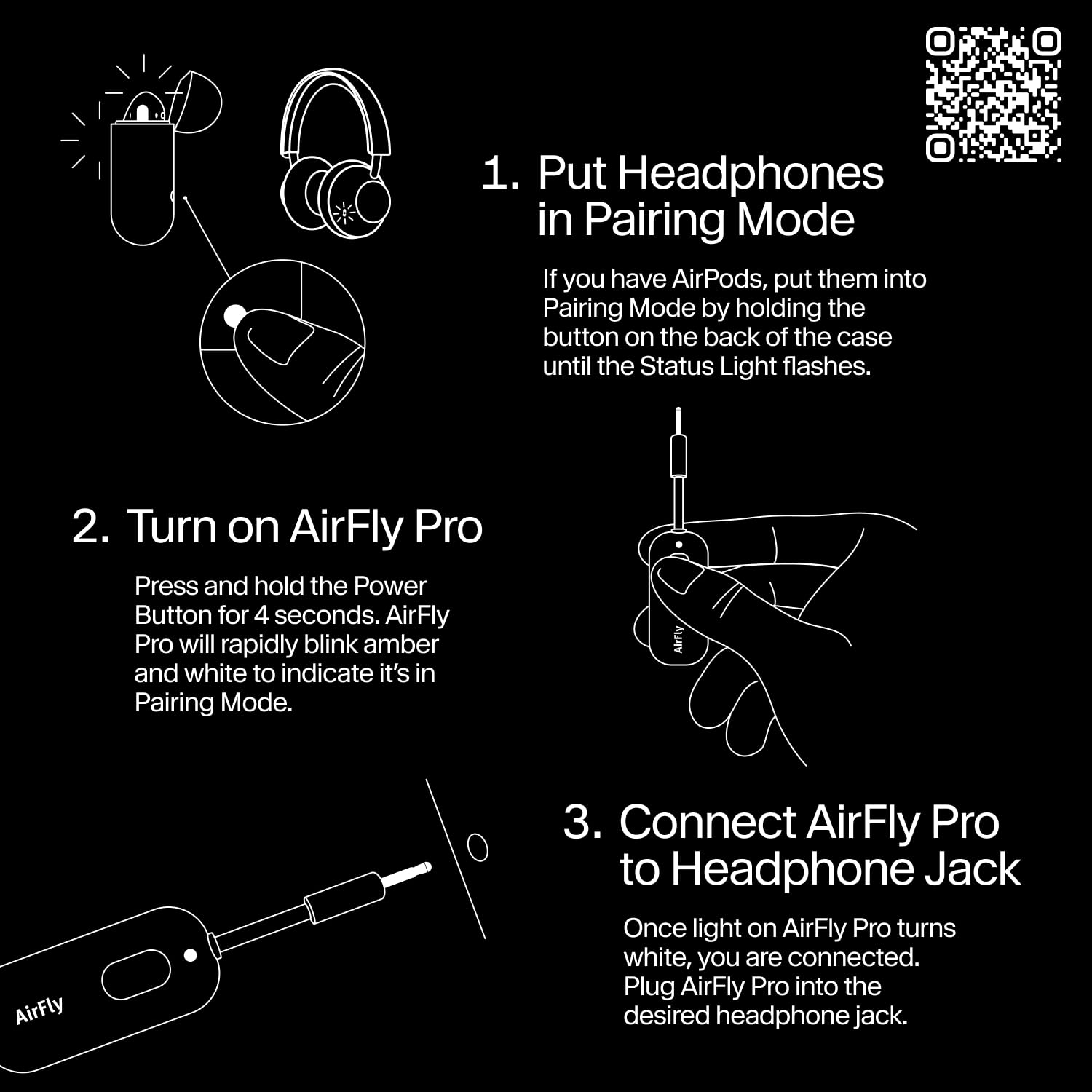 Twelve South AirFly Pro Wireless Audio Transmitter & Receiver - Bluetooth Adapter for AirPods & Wireless Headphones (2 Devices Simultaneously) - Works with Airplanes, Gym, Car, Home & Travel Accessories